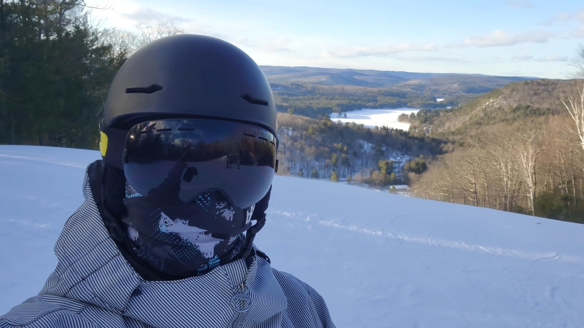 BLACKSTRAP Hood Balaclava Face Mask - Cold Weather Ski Mask, Breathable, Moisture-Wicking, and Helmet-Compatible - One Size - Customer Photo 2