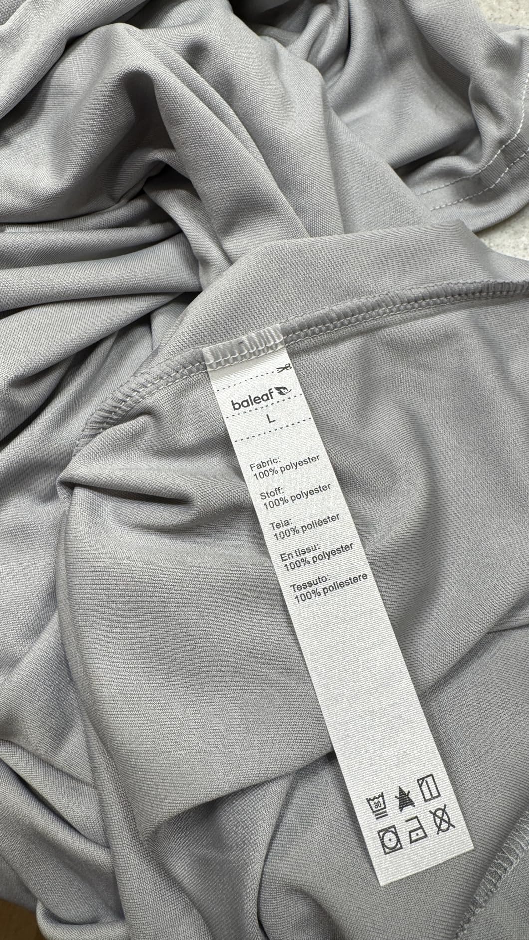 baleaf Men's Sun Protection Shirts UV SPF UPF 50+ Long Sleeve Rash Guard Fishing Running Quick Dry Lightweight - Customer Photo 1