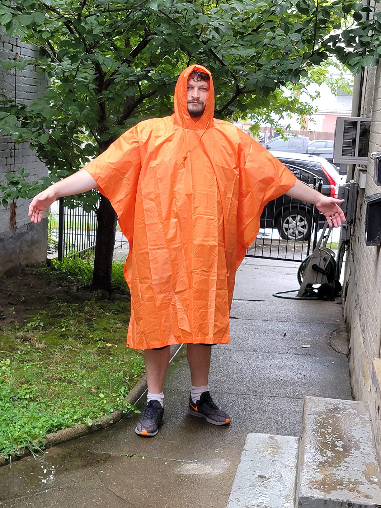 Arcturus Rain Ponchos | Adjustable Hood | Waterproof Ripstop Nylon | Great for Hunting, Fishing & Camping - Customer Photo 5