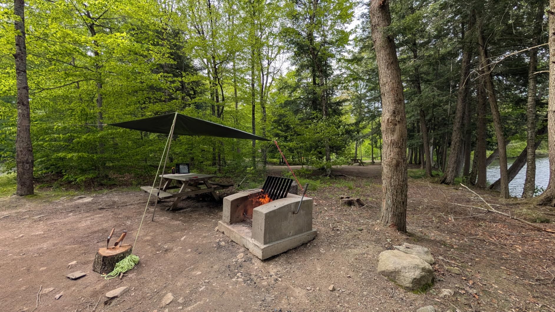 Amazon Basics Waterproof Camping Tarp - Customer Photo 1