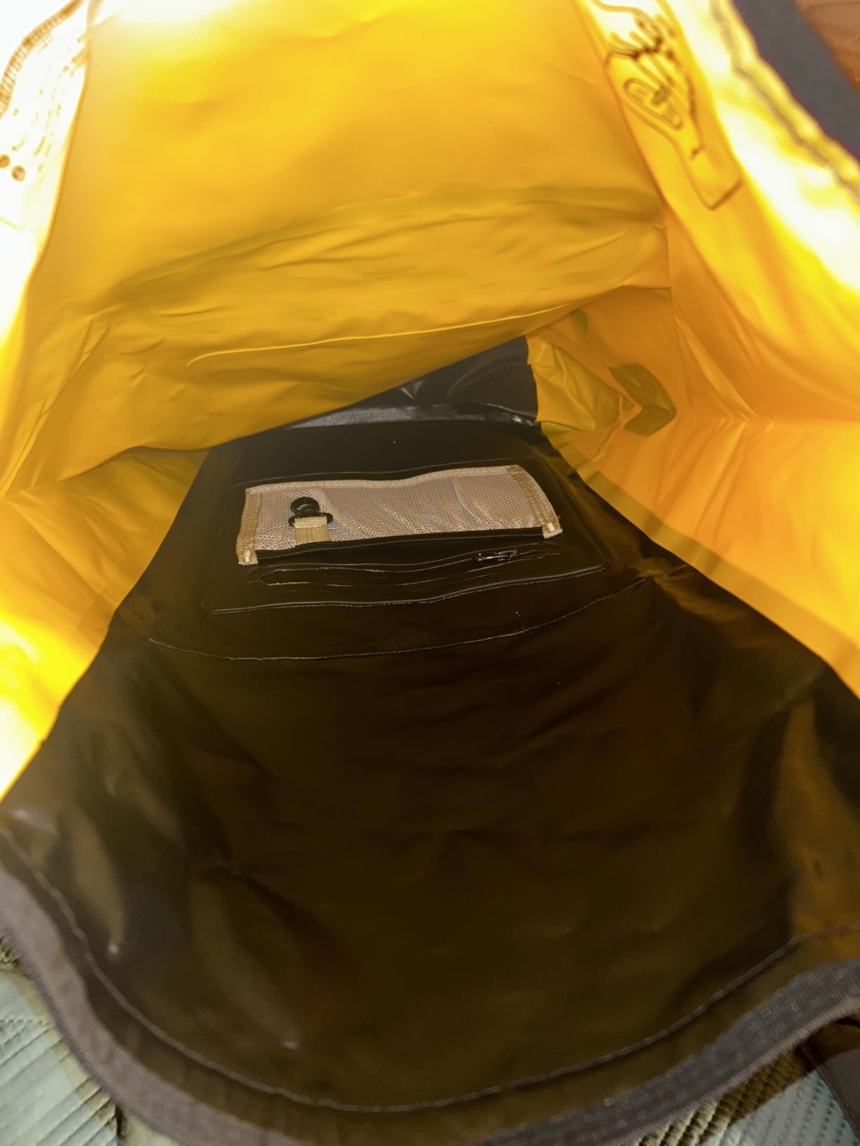 Earth Pak Waterproof Backpack - Heavy Duty Hiking Backpack - Roll-Top Closure Bag - Cushioned Dry Bag Waterproof Phone Case - Customer Photo 3