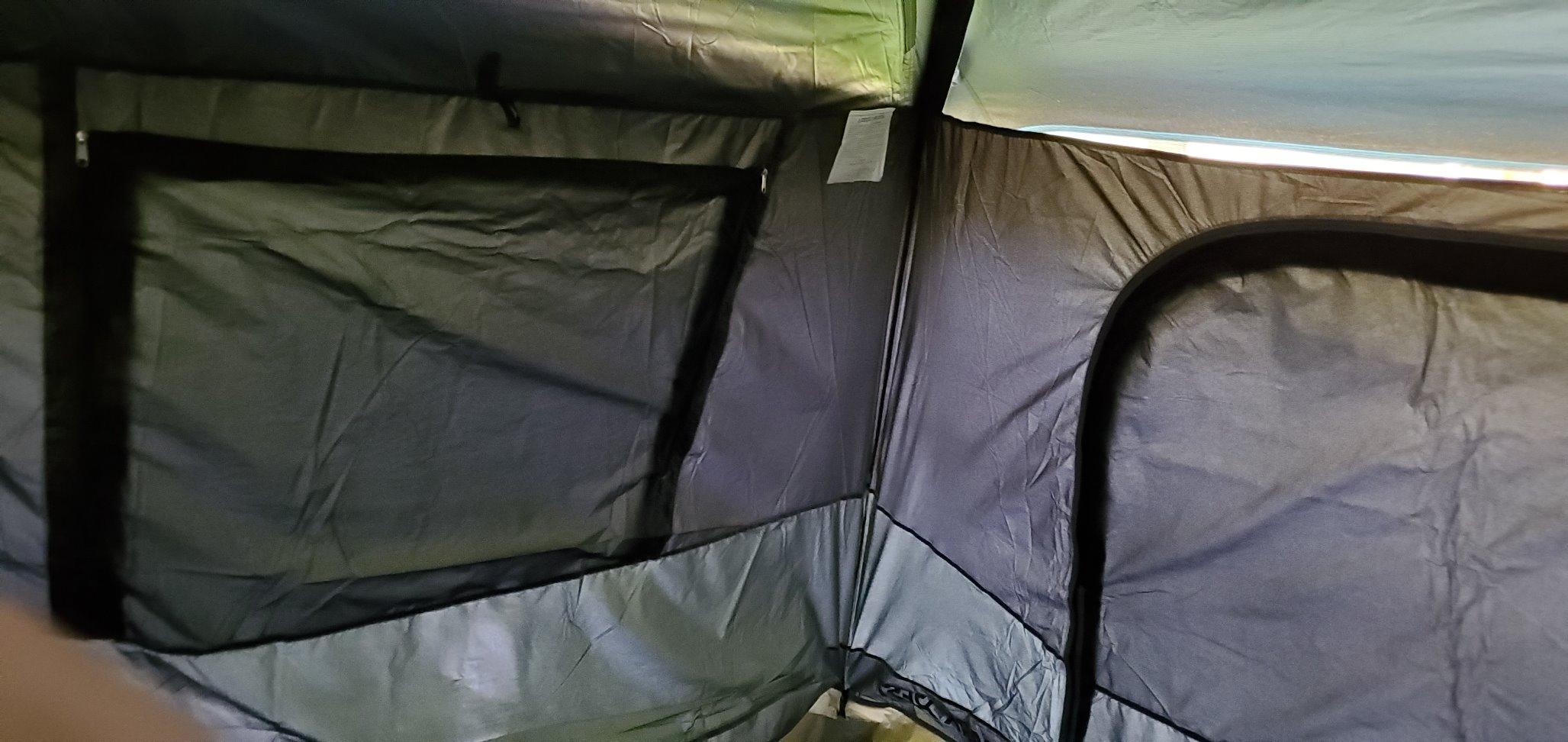 Ozark Trail 10' x 9' Six-Person Dark Rest Cabin Family Camping and Adventure Tent, Includes a Gear Loft, Hanging Organizer, and Electrical Port Access and Ground Vent for Improved Air Circulation - Customer Photo 2