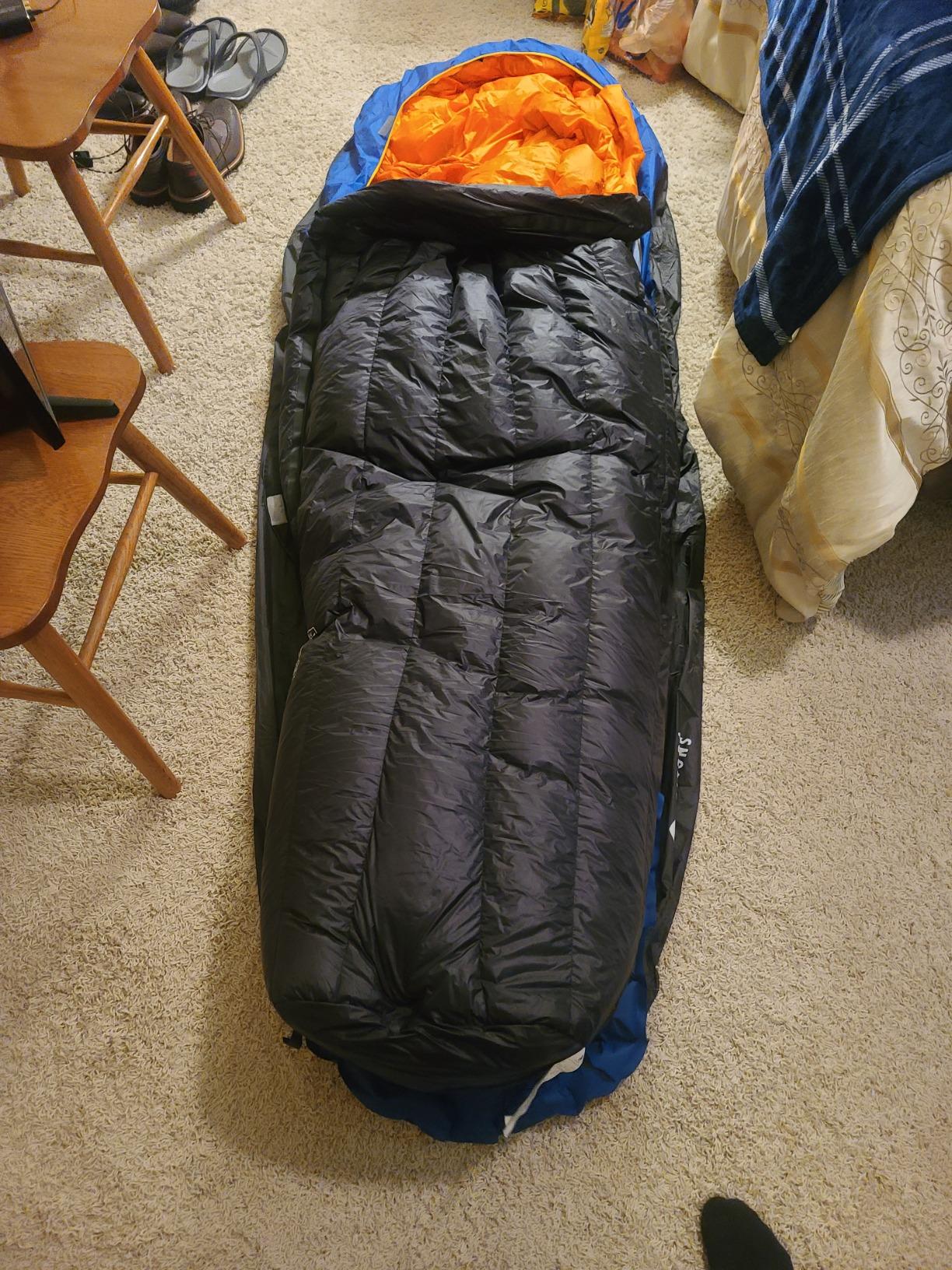 Sierra Designs Backcountry Bivy Bag for Backpacking, Camping, Bikepacking and Mountaineering, Ultralight, Minimalist Waterproof/Breathable Top Fabric - Customer Photo 4