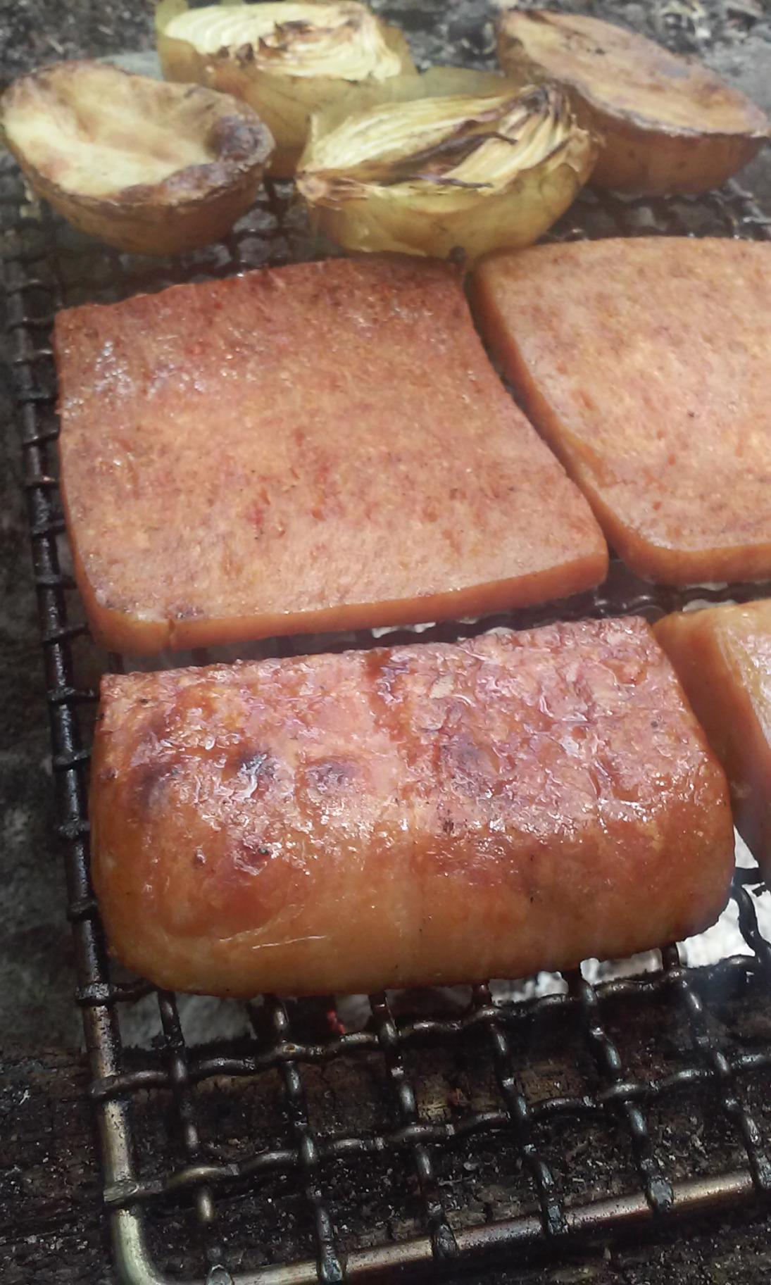 Woodsman Titanium Grill | The Original Ultralight Titanium Bushcraft Grill - Customer Photo 2