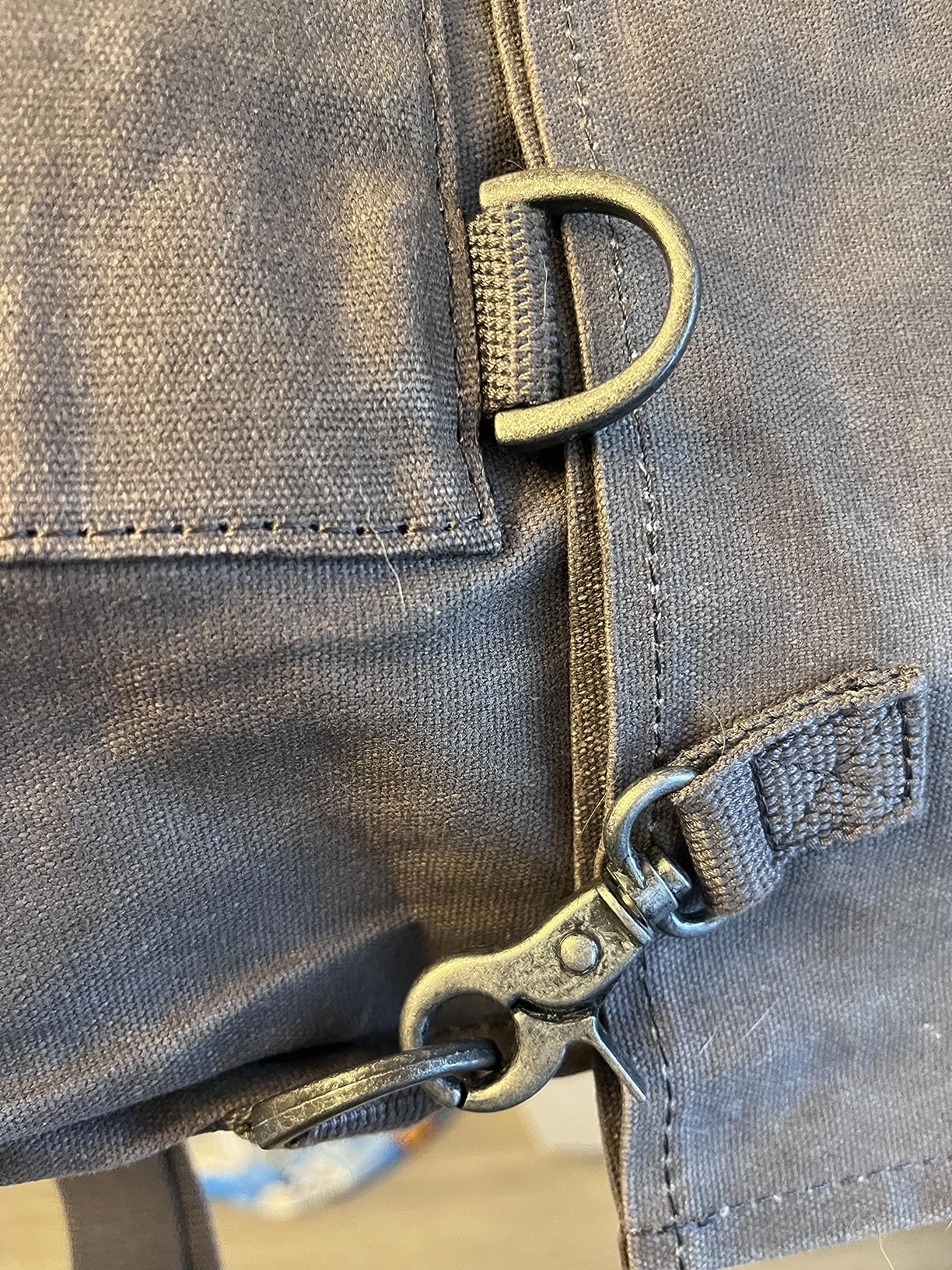 Barebones Harvesting and Gathering Bag - Foraging, Harvest and Fruit Picking Bag with Convertible Straps - Water-Resistant Waxed Canvas Gardening Tool - Customer Photo 5