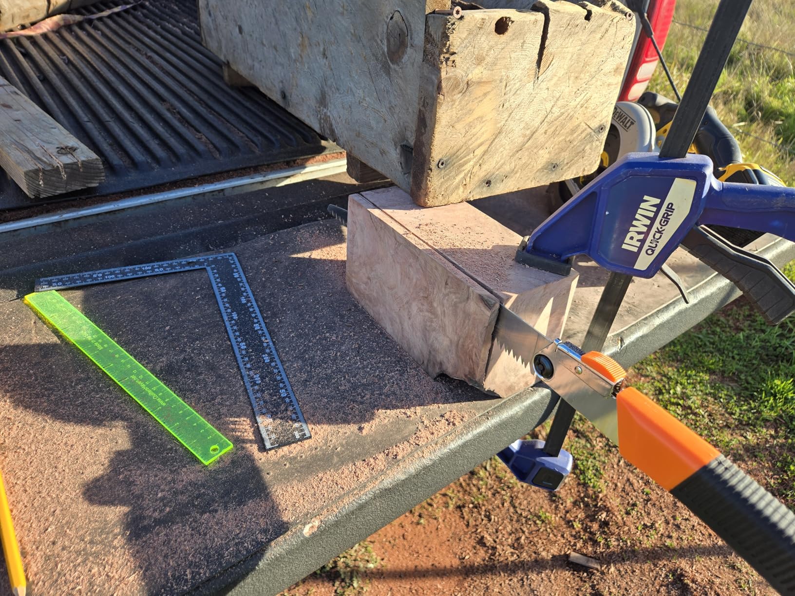 REXBETI Folding Saw, Heavy Duty 11 Inch Extra Long Blade Hand Saws for Wood Camping, Dry Wood Pruning Saws With Hard Teeth, Quality SK-5 Steel, Gifts for men - Customer Photo 1