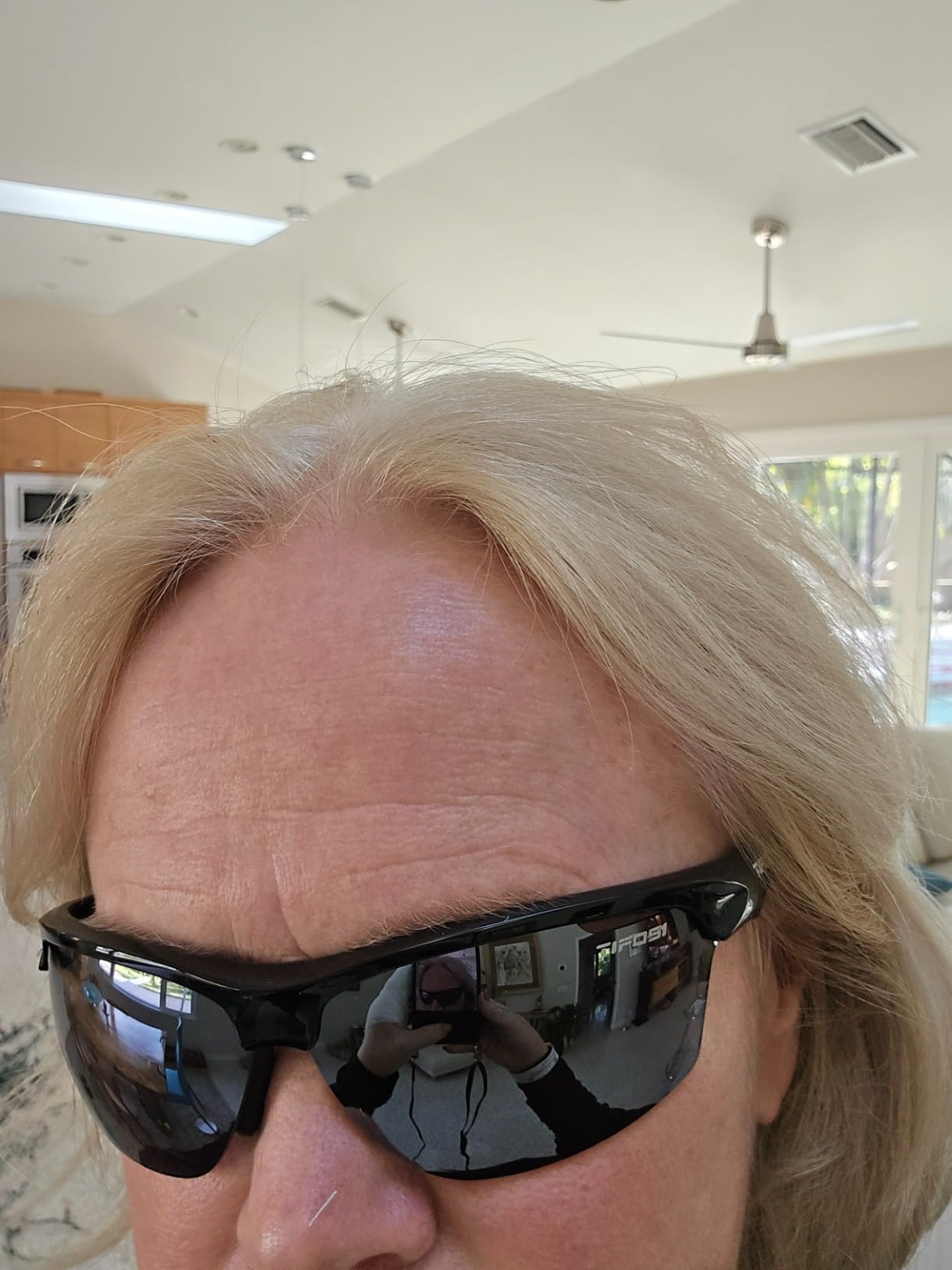 Intense Sport Sunglasses Men & Women - Ideal For Golf, Pickleball, Running & Tennis. Vented Lenses Prevent Fogging - Customer Photo 2