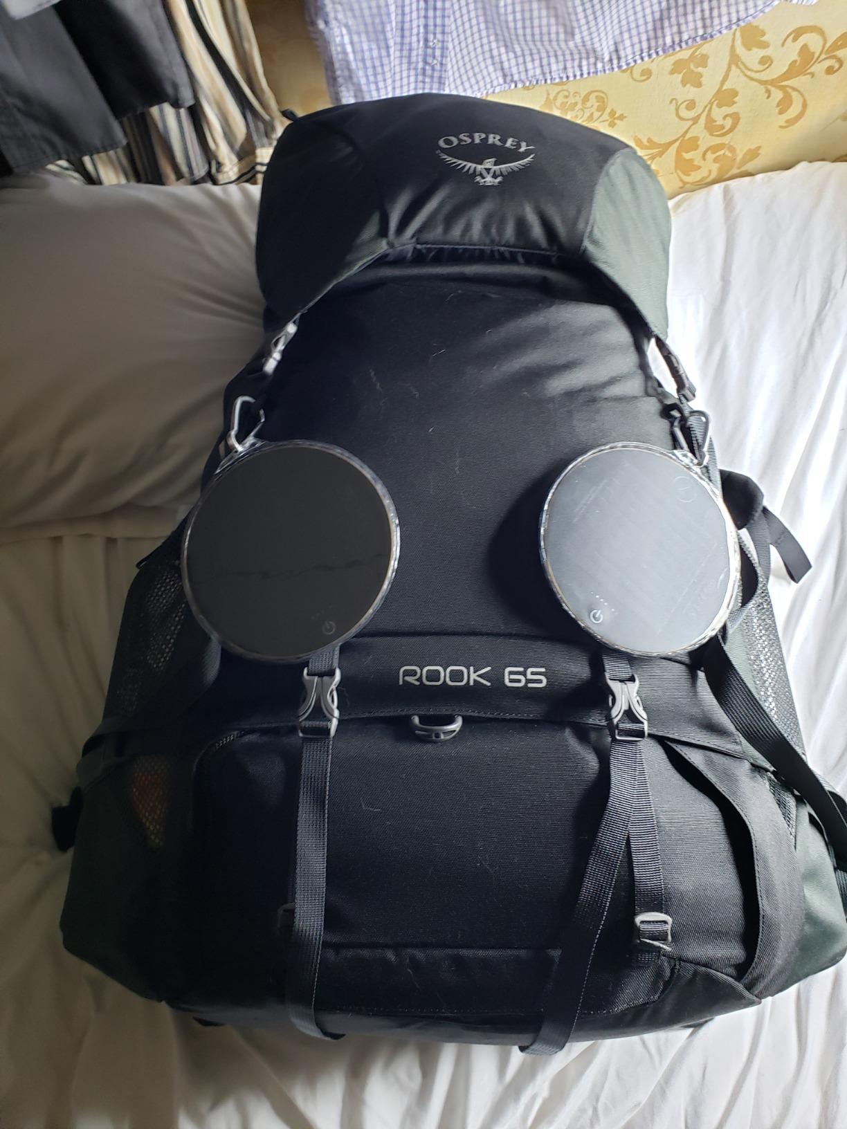 Osprey Rook 65L Men's Backpacking Backpack, Black - Customer Photo 2