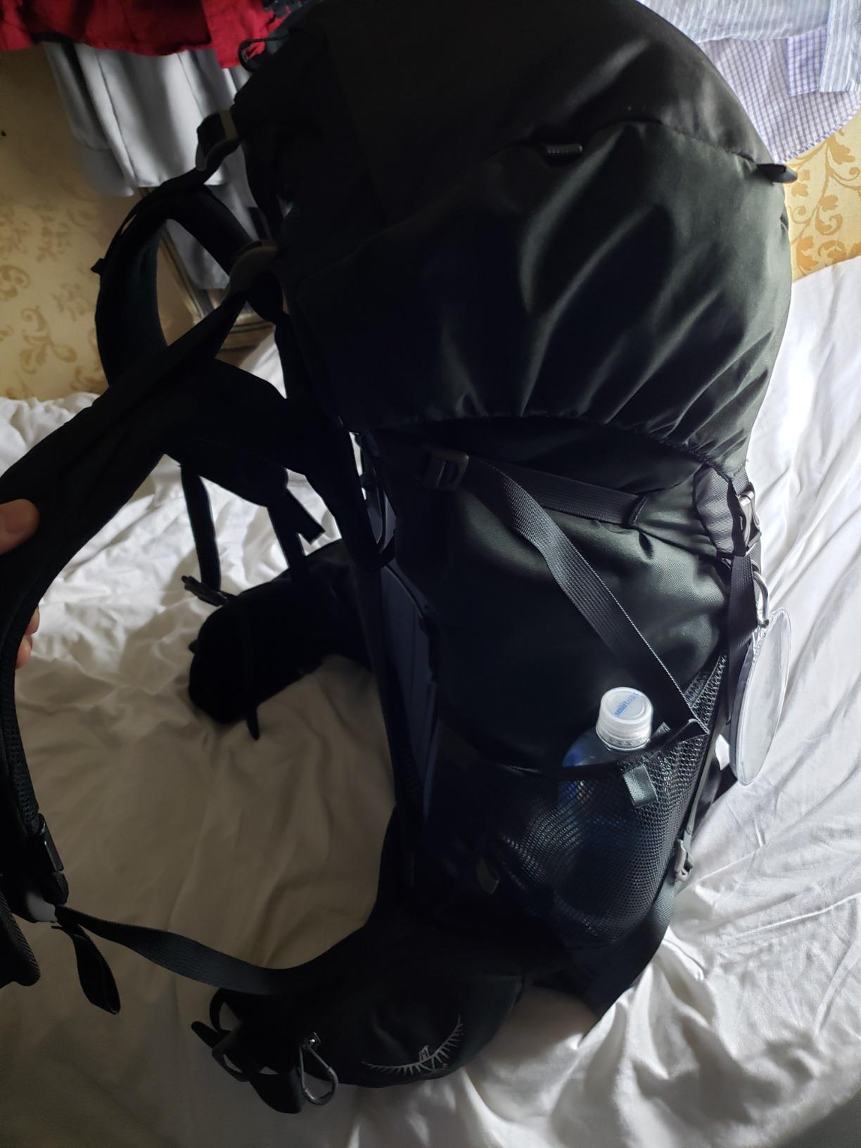 Osprey Rook 65L Men's Backpacking Backpack, Black - Customer Photo 4