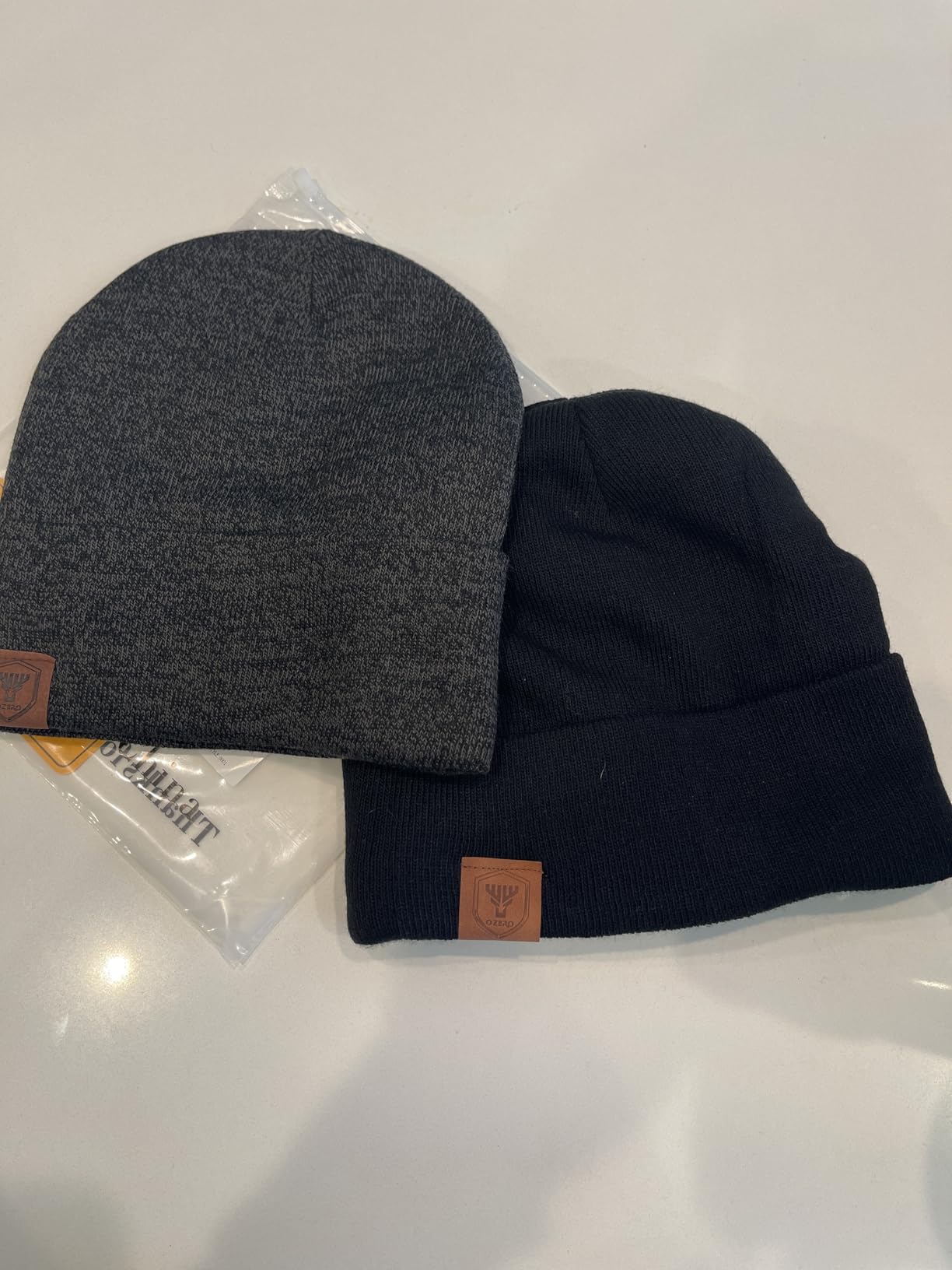 OZERO Winter Beanie Daily Hat - Thermal Polar Fleece Ski Stocking Skull Cap for Men and Women - Customer Photo 4