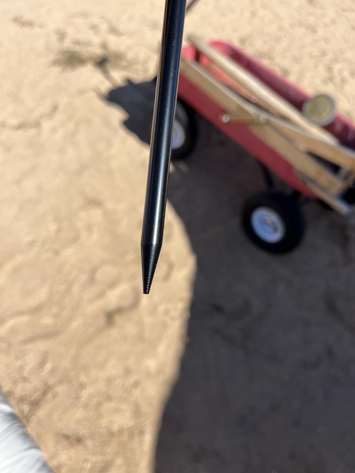 8 Pack Tent Stakes Heavy Duty 12 inch Steel Tent Pegs for Camping Unbreakable and Inflexible - Customer Photo 3