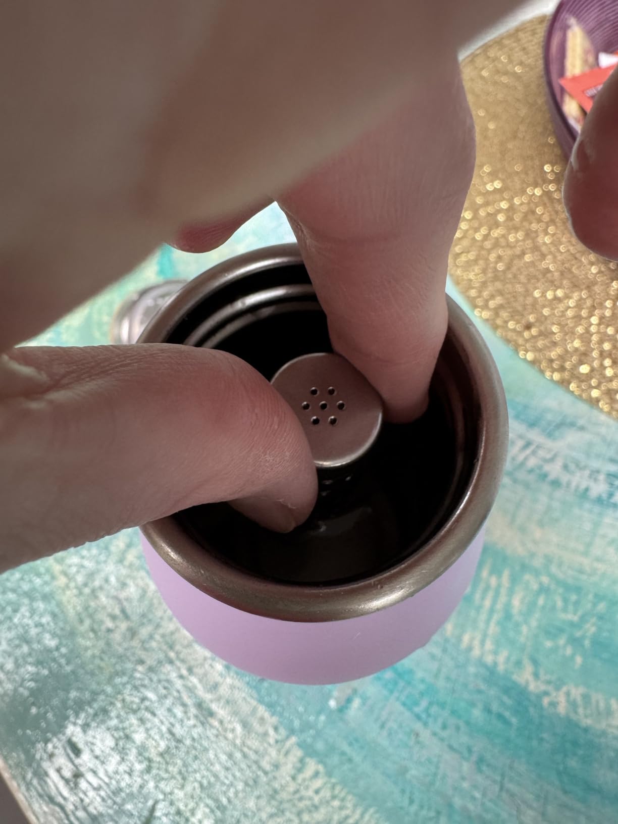 Bambaw Stainless Steel Water Bottles 32 oz, Non-insulated Single Wall Metal Water Bottle Stainless Steel, Reusable & Eco Friendly, Dishwasher Safe - Customer Photo 1