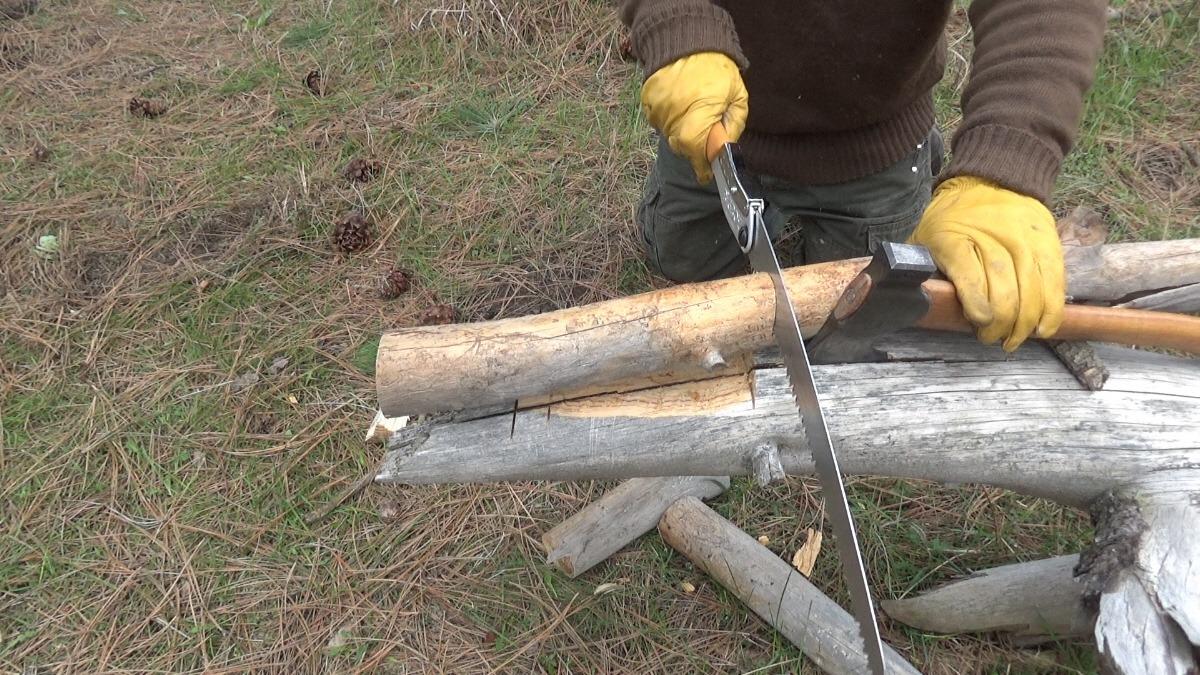 COUNCIL TOOL Wood-Craft Camp Carver Axe - 1.7 lbs Bushcraft Axe with 16