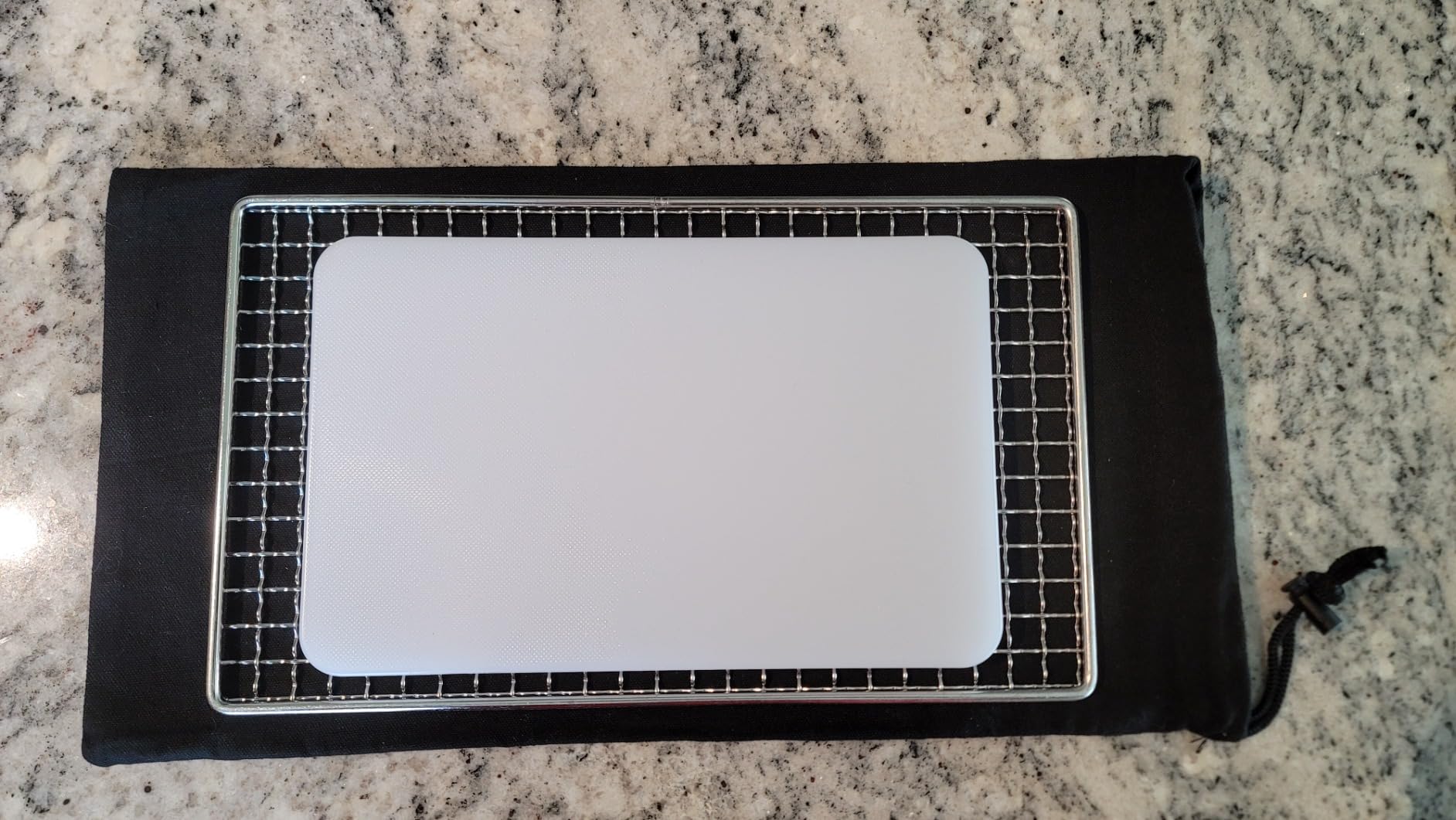 DZRZVD-The Bushcraft Backpacker's Grill Grate - Welded Stainless Steel Mesh (Camping Fire Rated) - Customer Photo 1