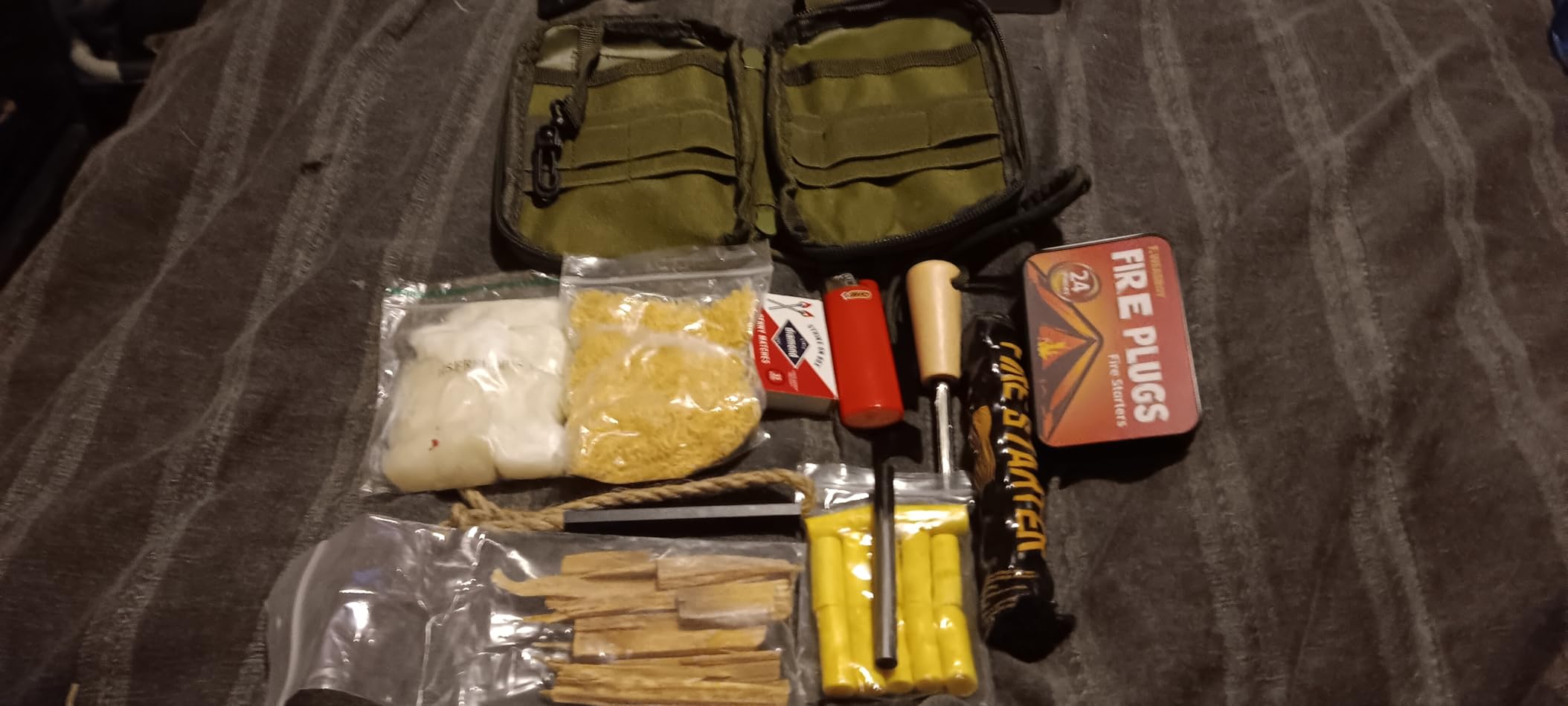 Procamptek Fast Fire Stick - Survival Fire Starting Tinder, New Fat Rope Stick Version, Best Firestarter for Emergency, Survival, Campfire, Bushcraft, and Hiking - Waterproof & Non-Toxic - Customer Photo 3