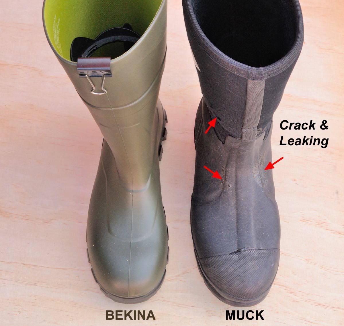 Bekina StepliteX Solidgrip O4 Waterproof Wellington Boots for Men and Women - Lightweight Non Slip Insulated Work Boots with SRC Certified Traction Outsoles - Customer Photo 1