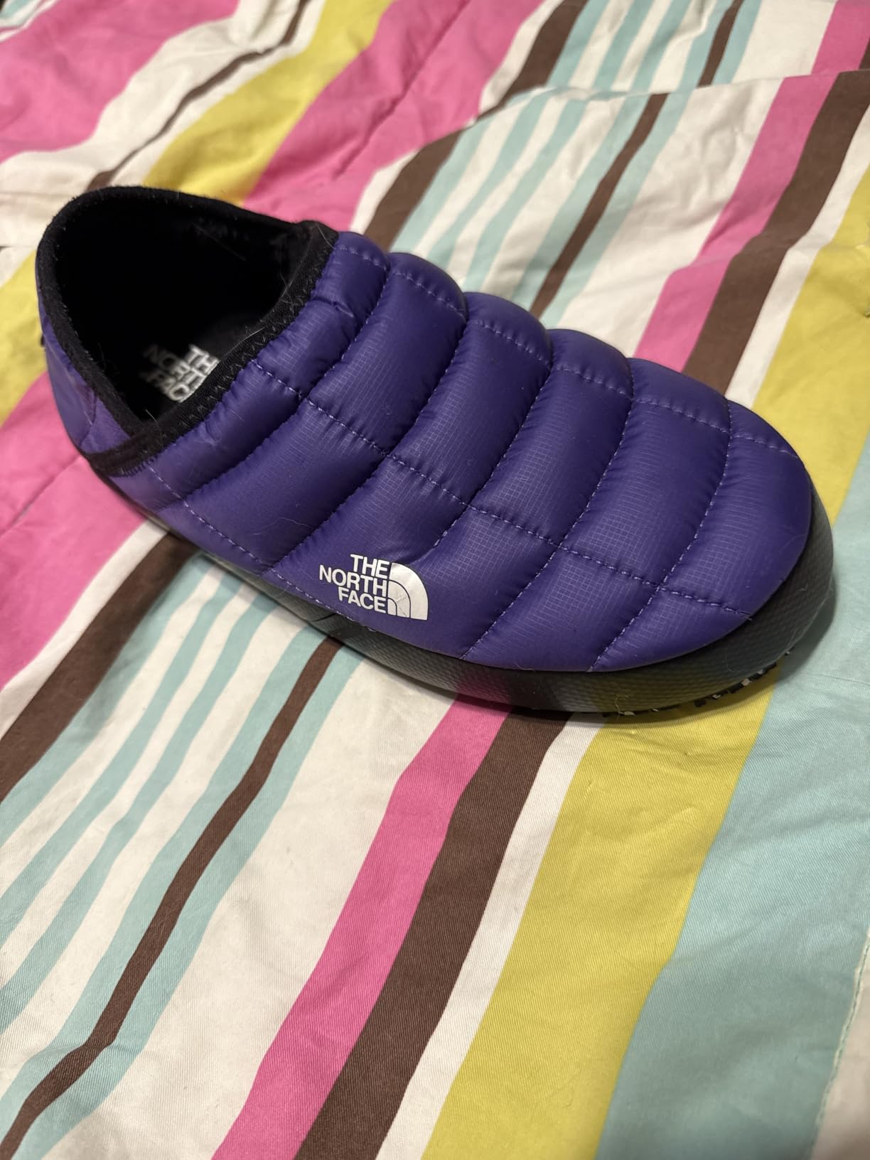 THE NORTH FACE Women's Thermoball Traction Mule V Winter Shoe | Insulated & Water Repellent, Rubber Outsole - Customer Photo 1