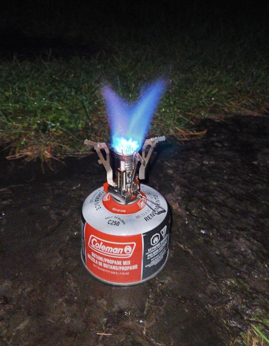 AOTU Portable Camping Stoves Backpacking Stove with Piezo Ignition Stable Support Wind-Resistance Camp Stove for Outdoor Camping Hiking Cooking - Customer Photo 1