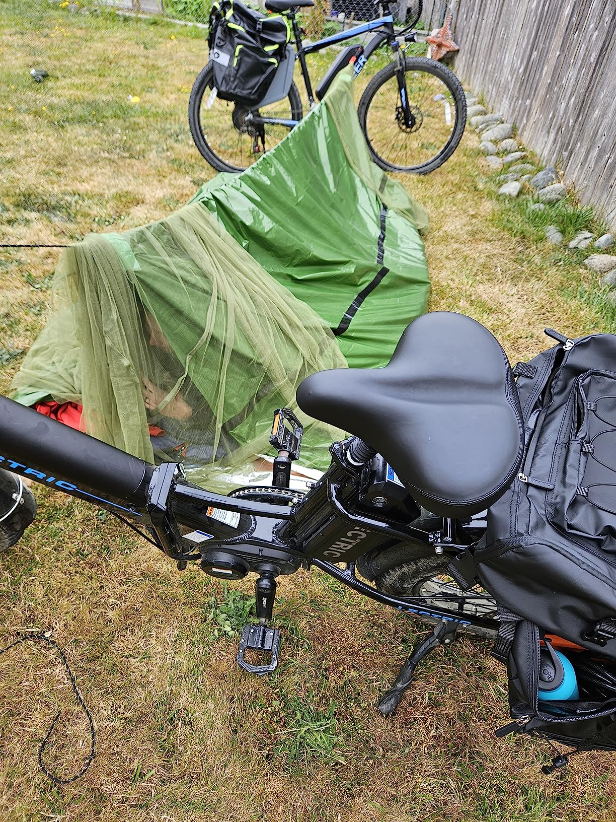 Go Time Gear Survival Life Tent • 2 Person Mylar Emergency Shelter Tube Tent + Paracord • All-Weather Protection for Camping, Hiking, & Survival Kits • Includes Emergency Whistle - Customer Photo 3