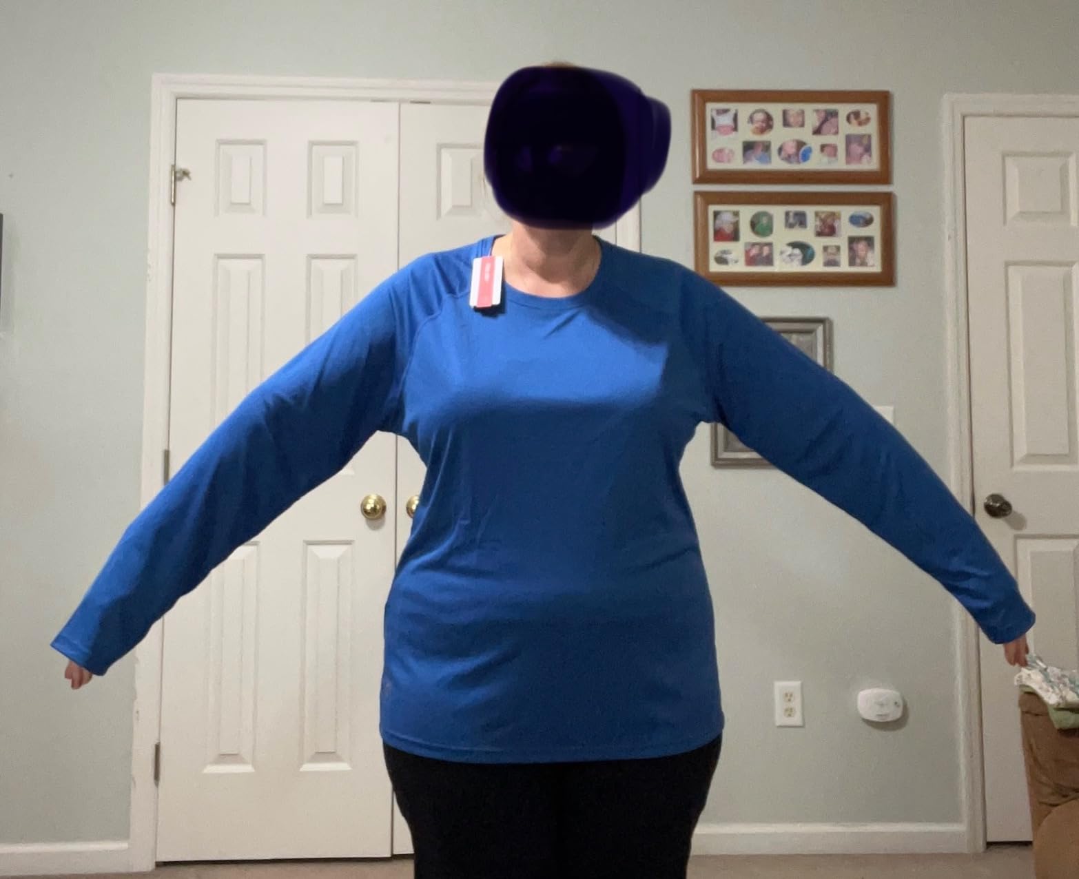 baleaf Women's UPF 50+ Sun Shirts Long Sleeve UV Protection Rash Guard Lightweight Quick Dry SPF Hiking Tops Outdoor - Customer Photo 4