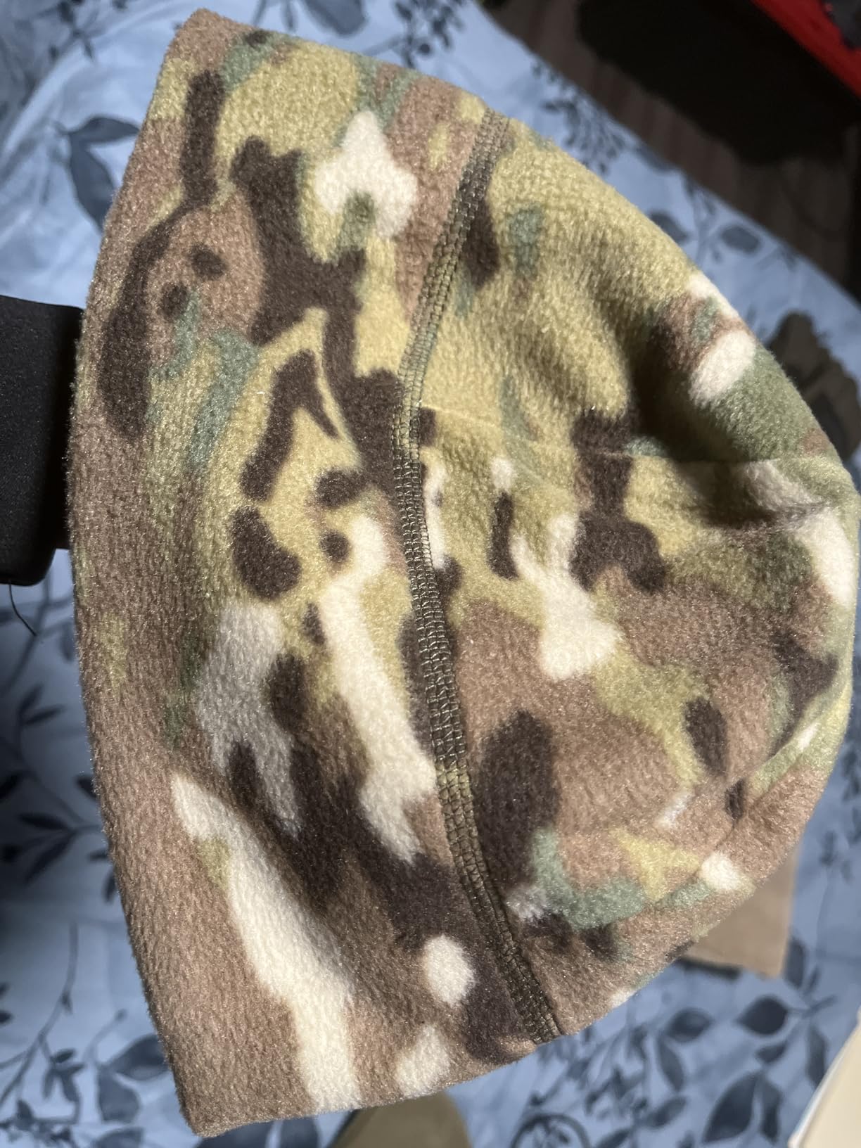 2SBR 2SABERS Fleece Winter Warm Watch Cap - Mens Outdoor Cold Weather Skull Beanie Hat Black - Customer Photo 2