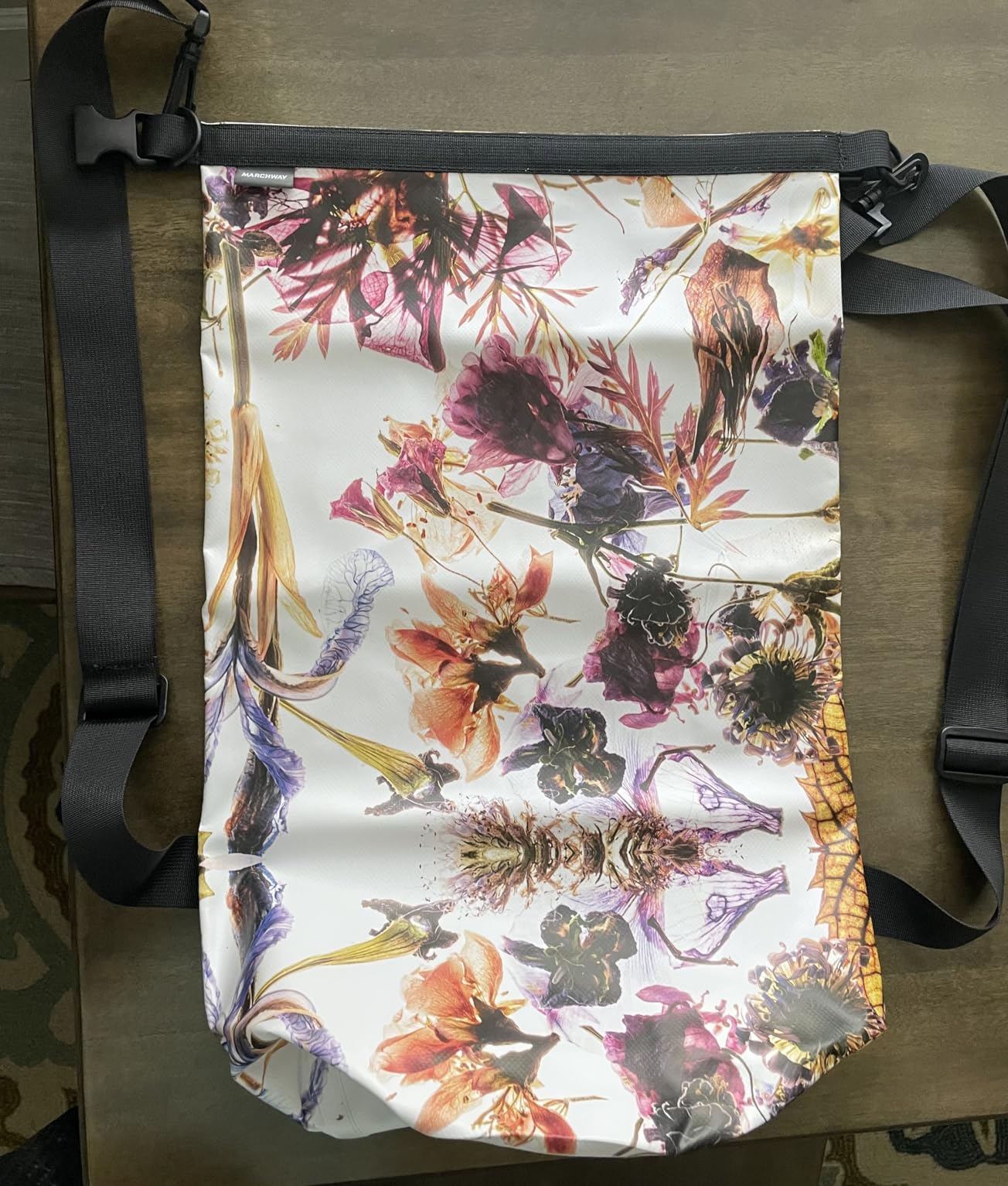 MARCHWAY Floating Waterproof Dry Bag Backpack 5L/10L/20L/30L/40L, Roll Top Sack Keeps Gear Dry for Kayaking, Rafting, Boating, Swimming, Camping, Hiking, Beach, Fishing - Customer Photo 1