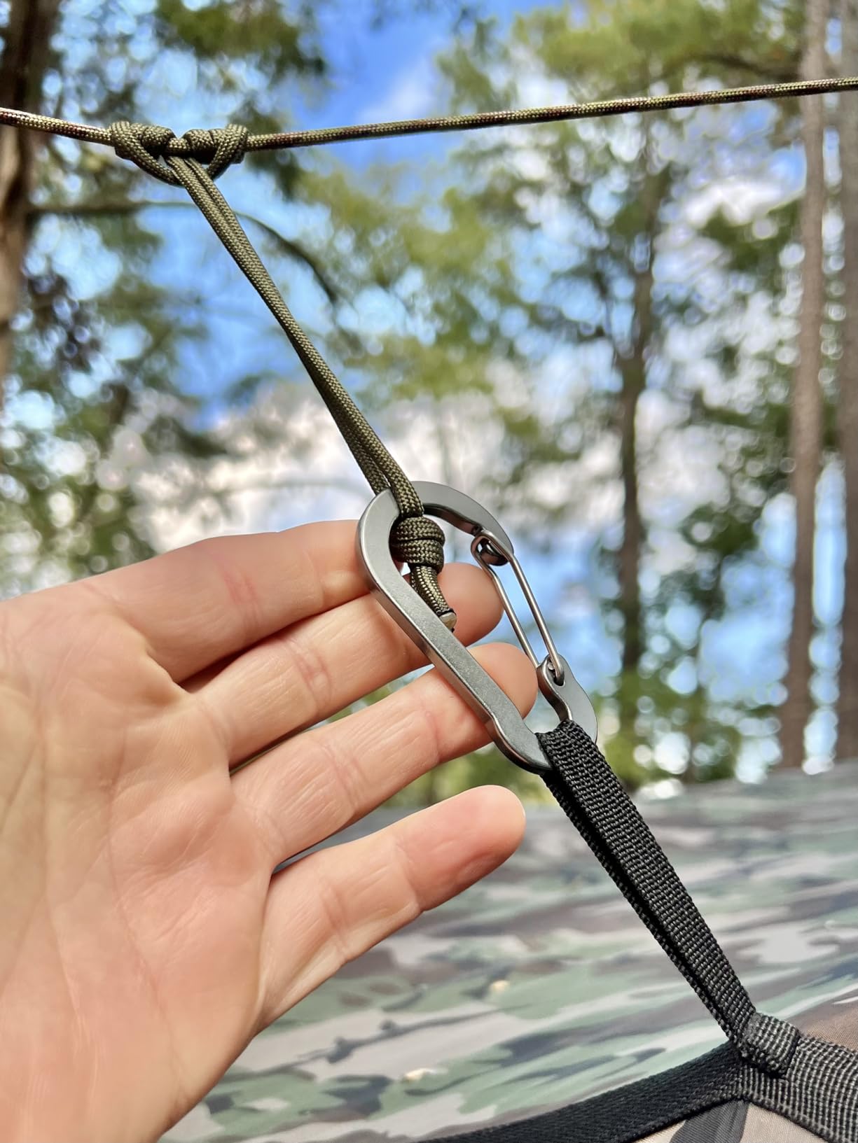 AquaQuest Defender Tarp – Heavy-Duty Waterproof (20,000 mm) Seam-Taped Rain Fly for Camping, Bushcraft & Survival - Customer Photo 3