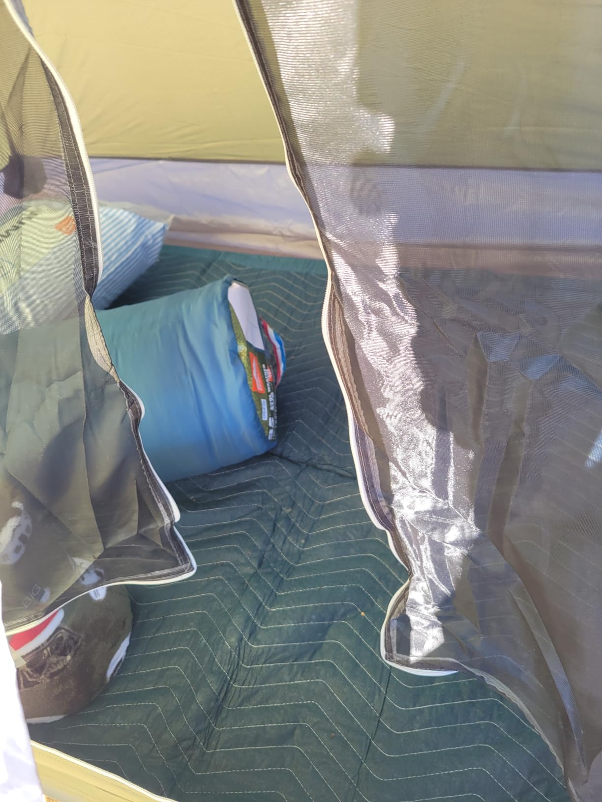 Night Cat Backpacking Tent for One 1 to 2 Persons Lightweight Waterproof Camping Hiking Tent for Adults Kids Scouts Easy Setup Single Layer 2.2x1.2m - Customer Photo 1