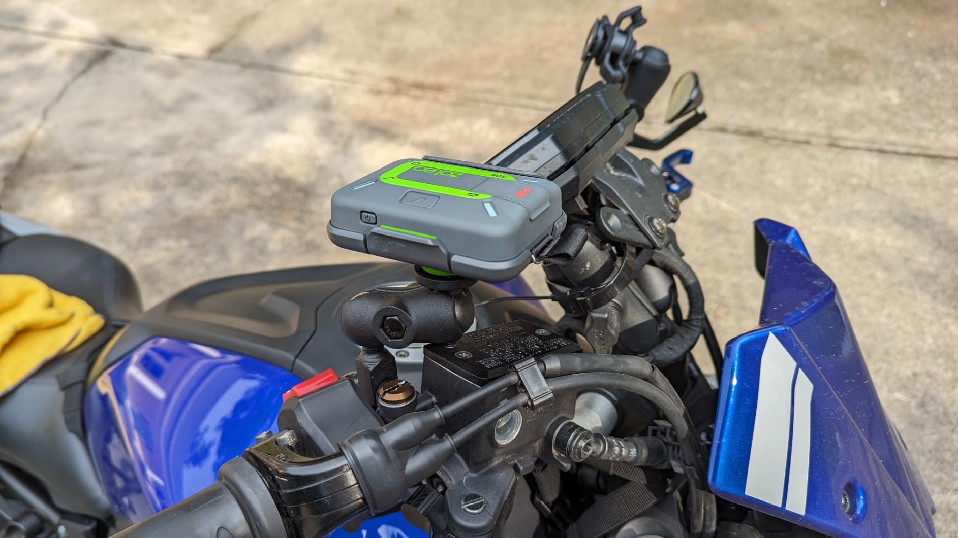 ZOLEO Satellite Communicator – Two-Way Global SMS Text Messenger & Email, Emergency SOS Alerting, Check-in & GPS Location – Android iOS Smartphone Accessory - Customer Photo 1