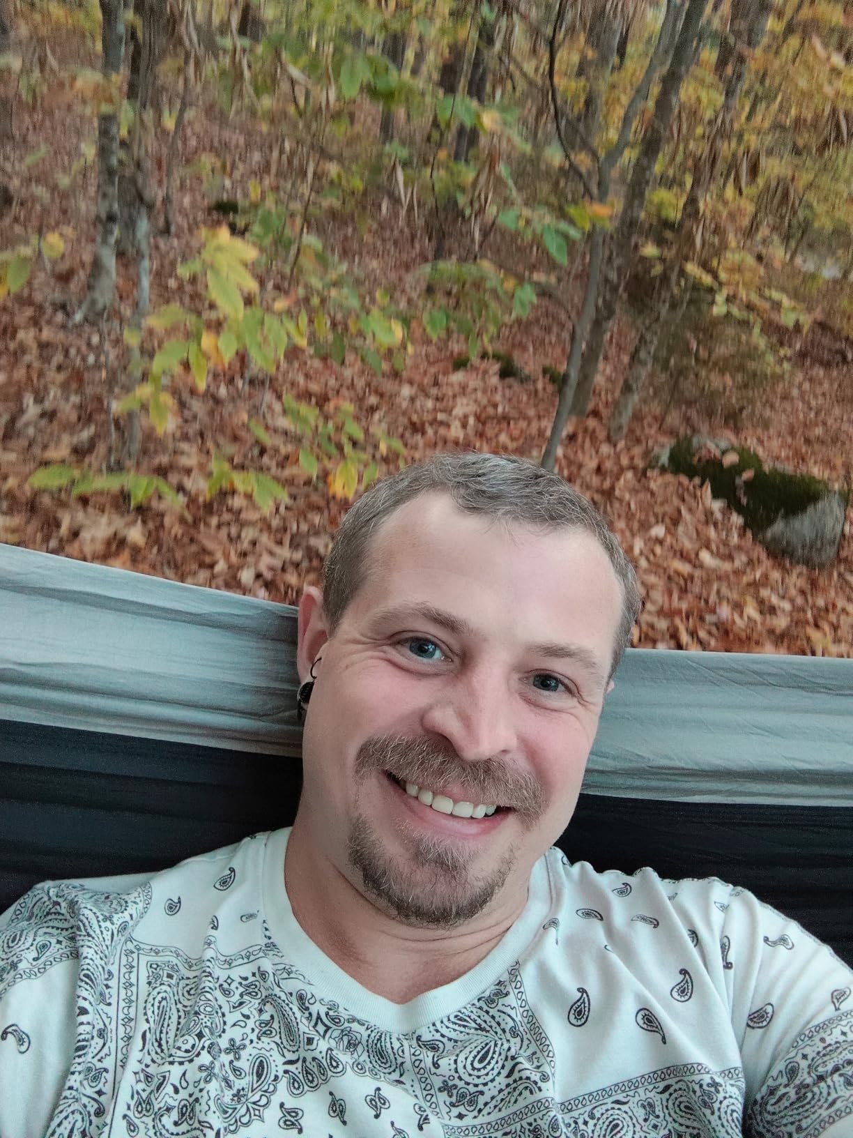 Kootek Camping Hammock, Portable Hammocks with Tree Straps & Attached Carry Bag, Camping Essentials Gear, Perfect for Outside Indoor Hiking Beach Backpack Travel - Customer Photo 1