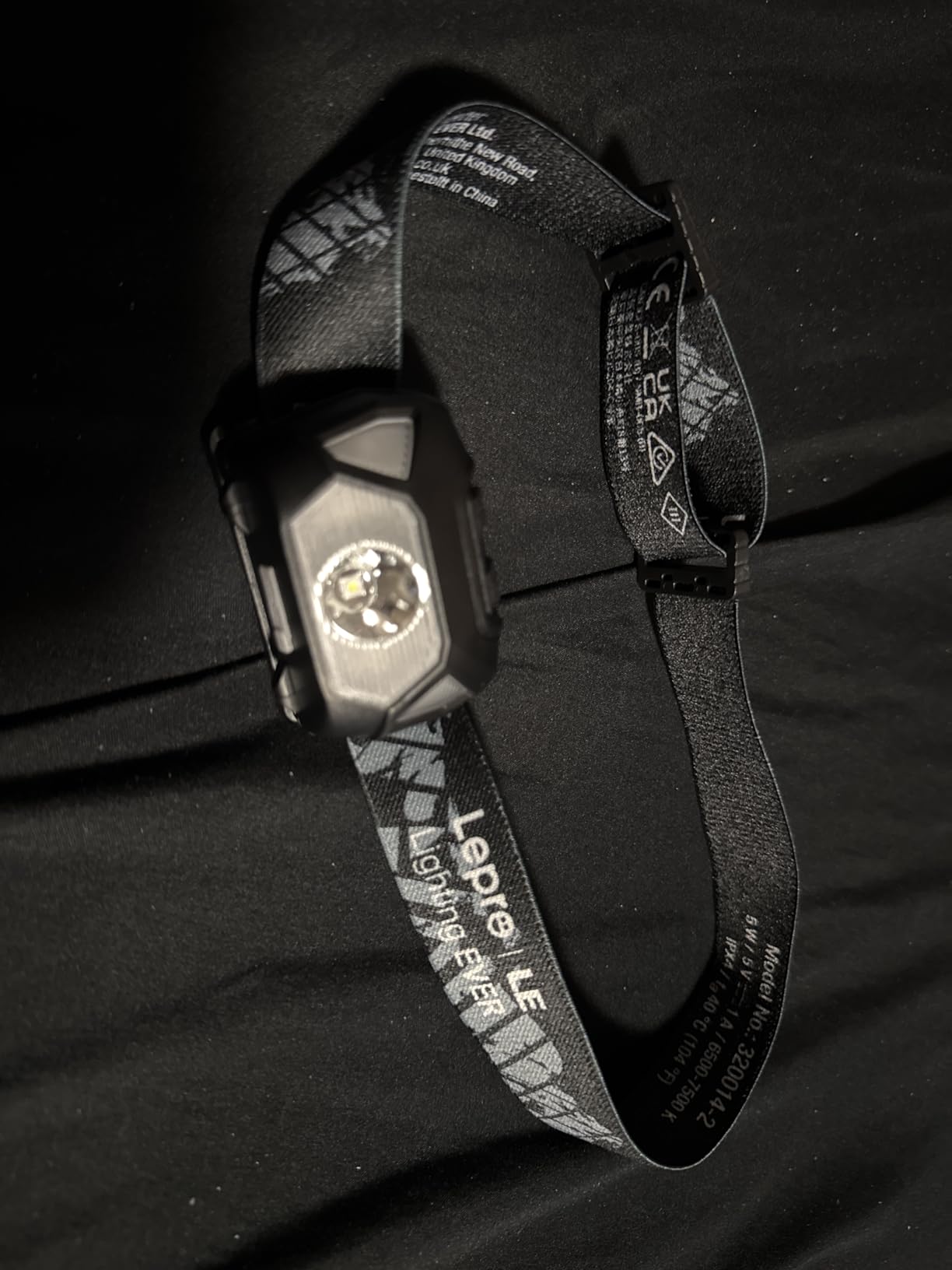 Lepro LE Headlamp Rechargeable, LED Head Lamp with 6 Modes for Camping & Hiking Gear Essentials, IPX4 Waterproof High Lumen Bright Headlight Flashlights with Adjustable Headband, USB Cable Include - Customer Photo 2