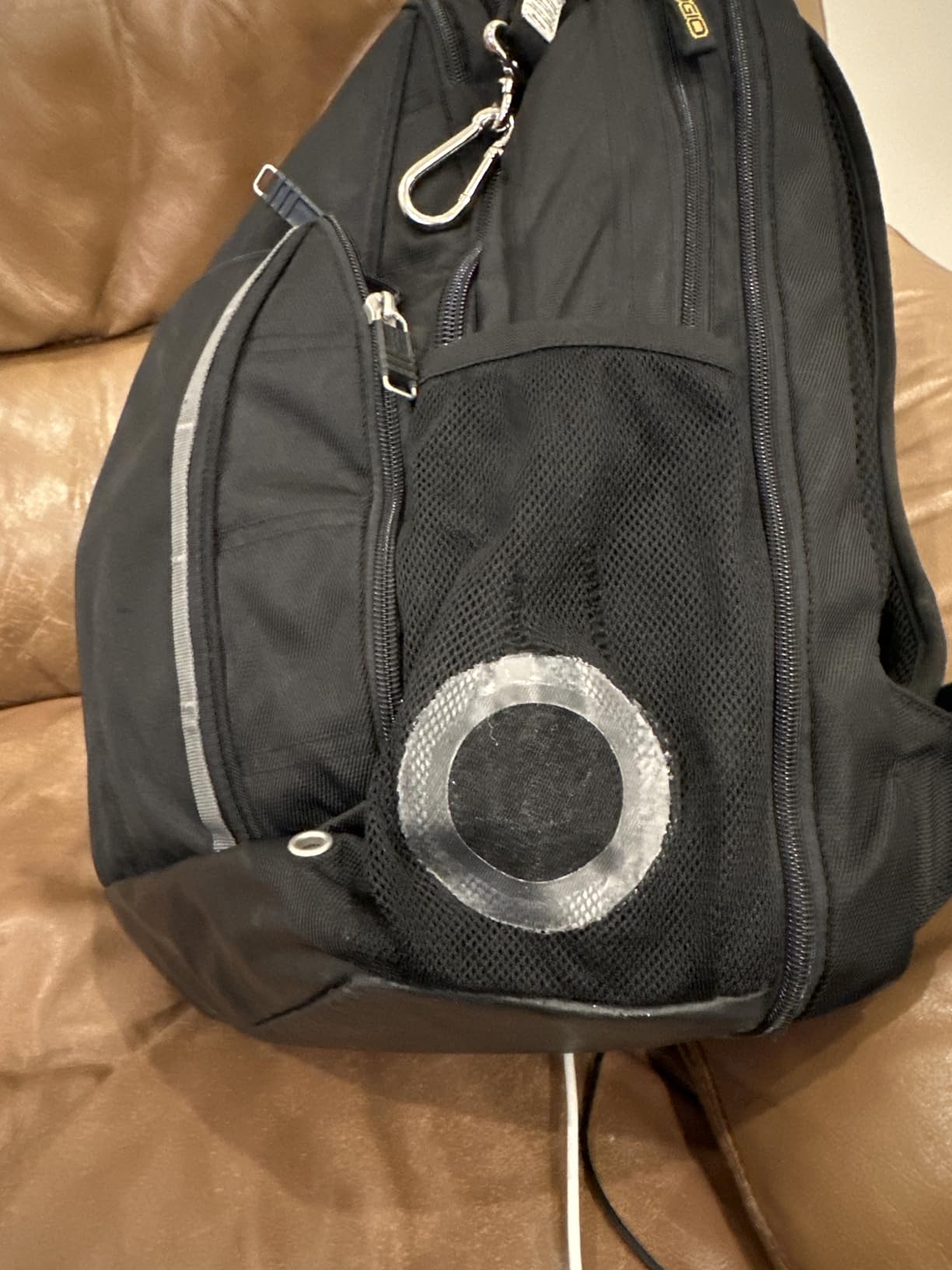 Gear AID Tenacious Tape Mesh Patches for Repairing Holes in Tents, Bug Screens, Mosquito Netting, No-See-ums and More, 3 inch Rounds - Customer Photo 1