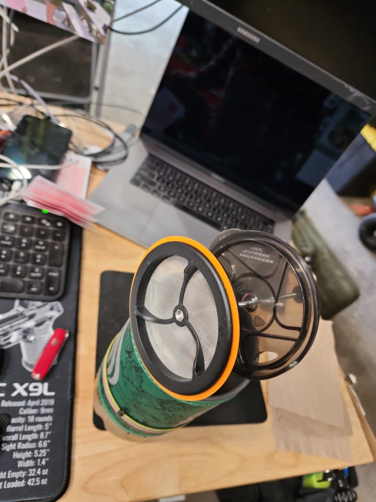 Jetboil Silicone French Press Coffee Maker Camping Stoves, Regular - Customer Photo 5