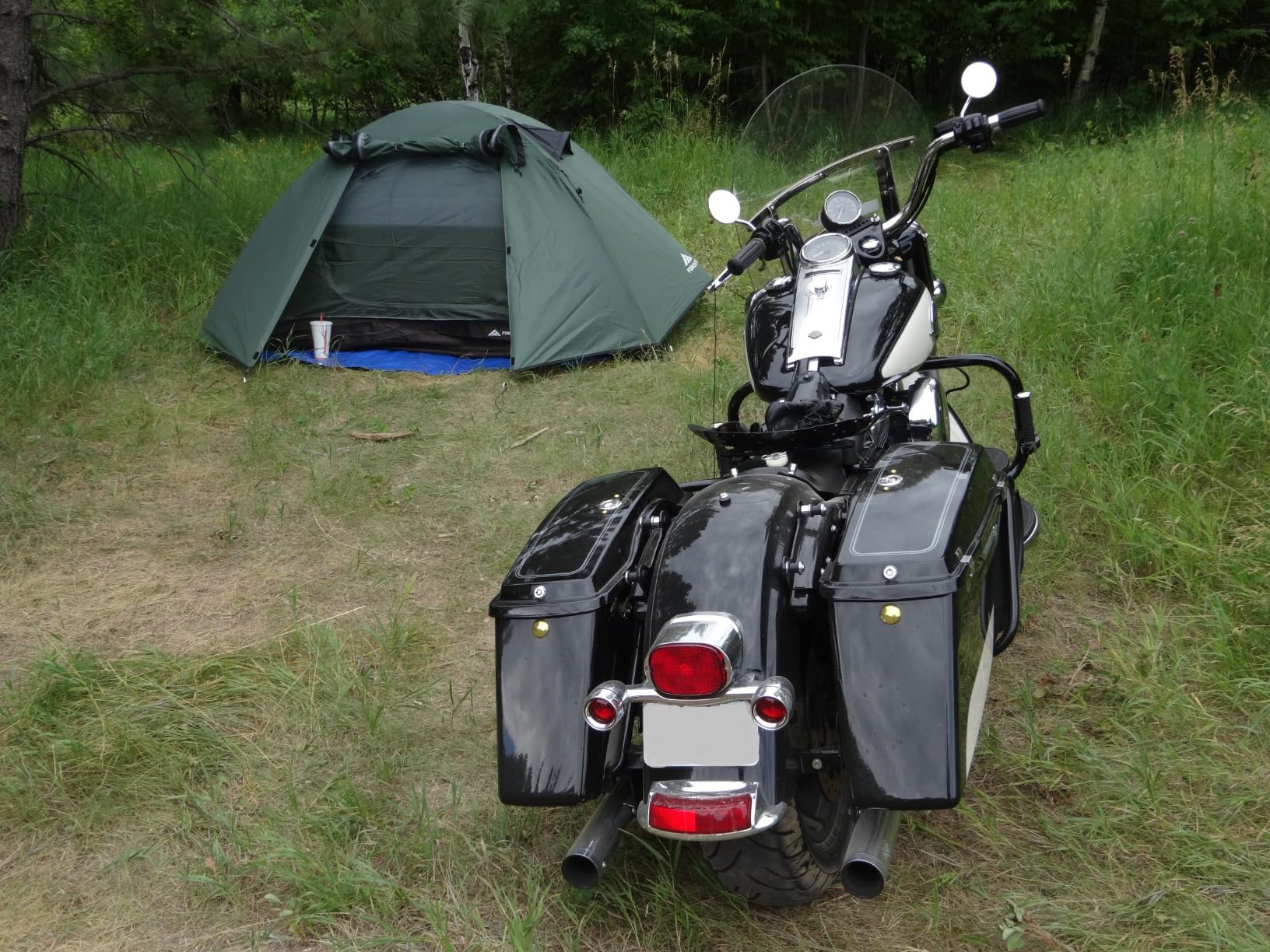 Forceatt Camping Tent 2/3/4 Person, Professional Waterproof & Windproof Lightweight Backpacking Tent Suitable for Outdoor,Hiking,Camping, Mountaineering and Travel - Customer Photo 1