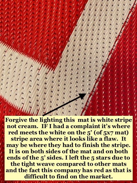 Mountain Mat Premium Outdoor RV Patio mat Sizes 8' x 12', 8' x 16', 8' x 20', Made from 100% Recycled Plastic for Tents, Decks, Campers, and Beach – with Durable Carry Bag (8x12, Grey Diamond) - Customer Photo 3