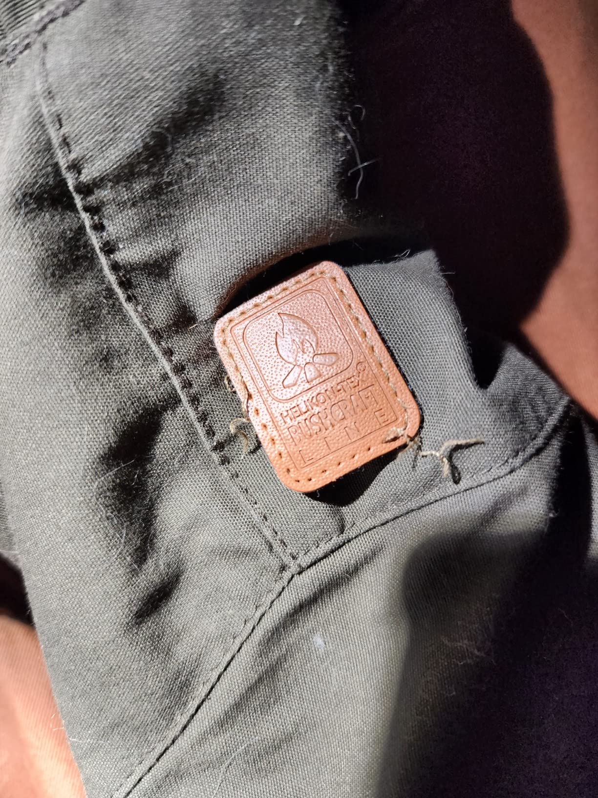 Helikon-Tex Bushcraft Pilgrim Anorak Outdoor Jacket DuraCanvas Black - Customer Photo 3