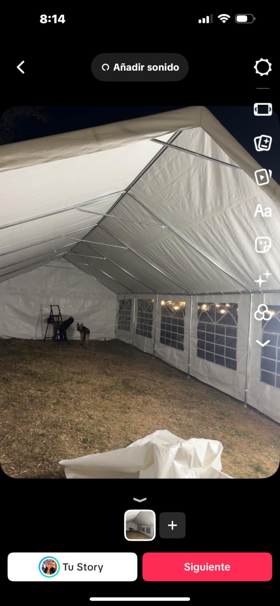 Eurmax USA Hiking Camping Tent Stakes and Hammer Set Lightweight Multi-Function Tent Hammer with Tent Stake Remover, Tent Pegs for Camping, Hiking, Backpacking, Gardening (Red Stakes) - Customer Photo 3