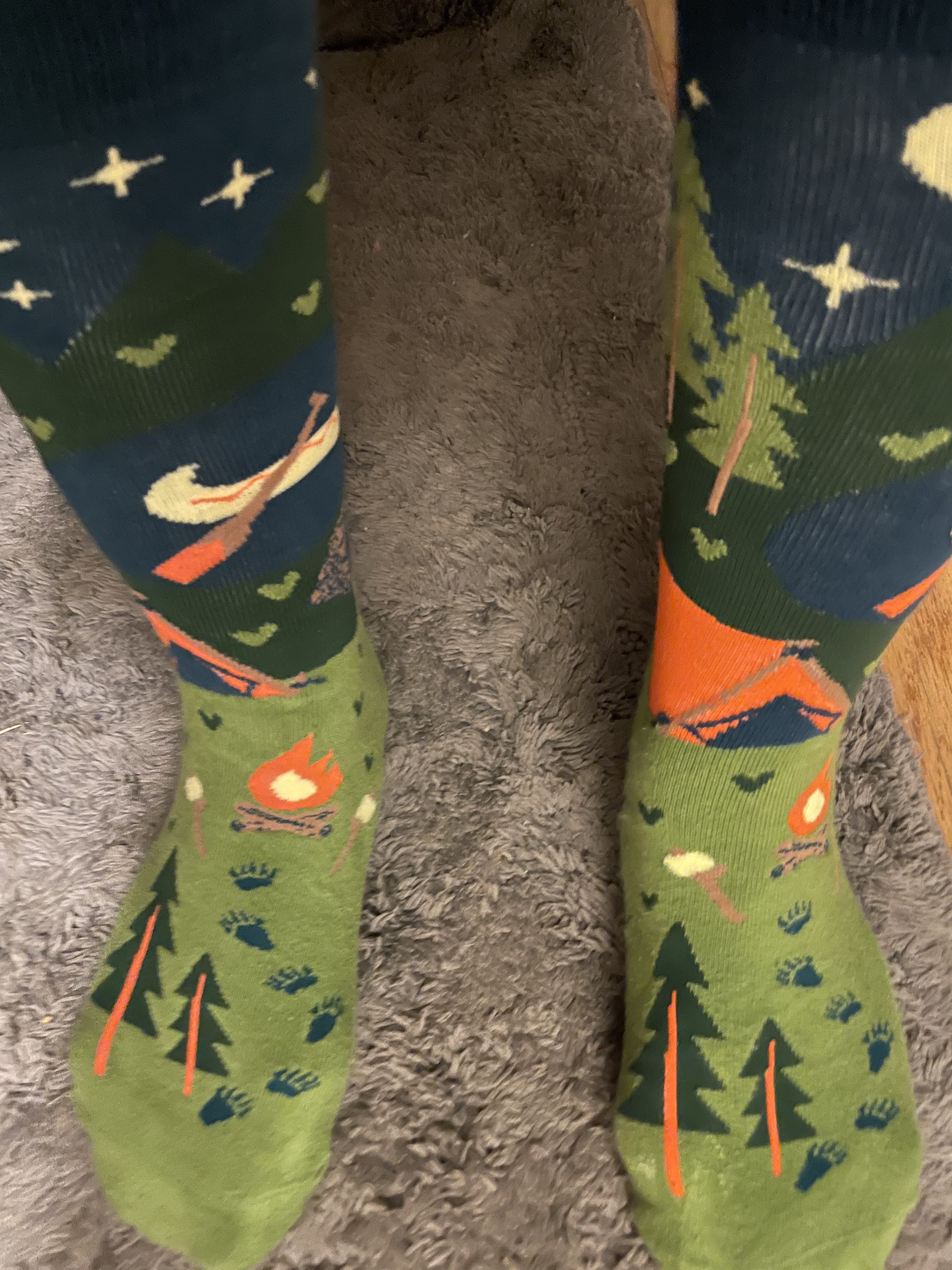 Lavley Outdoors Socks - Hiking and camping gifts for men and women - Great for nature lovers - Holiday or birthday gift - Customer Photo 2