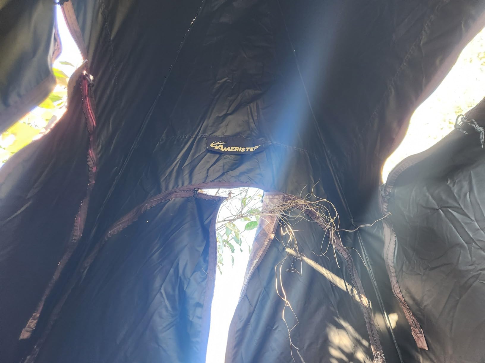 Ameristep Doghouse Run & Gun Hunting Blind | Lightweight 2 Person Ground Blind in Mossy Oak Break-Up Country, One Size - Customer Photo 1