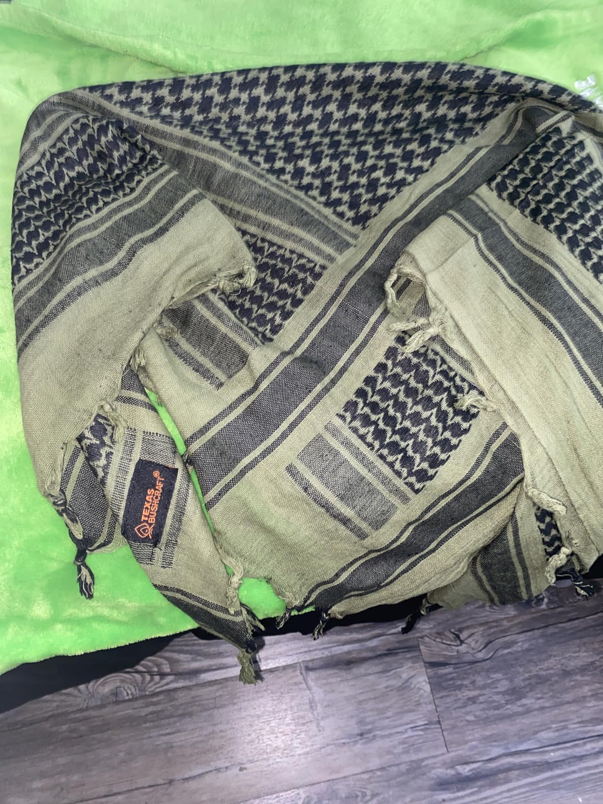 Texas Bushcraft Tactical Shemagh - Authentic Keffiyeh 100% Cotton - Customer Photo 2