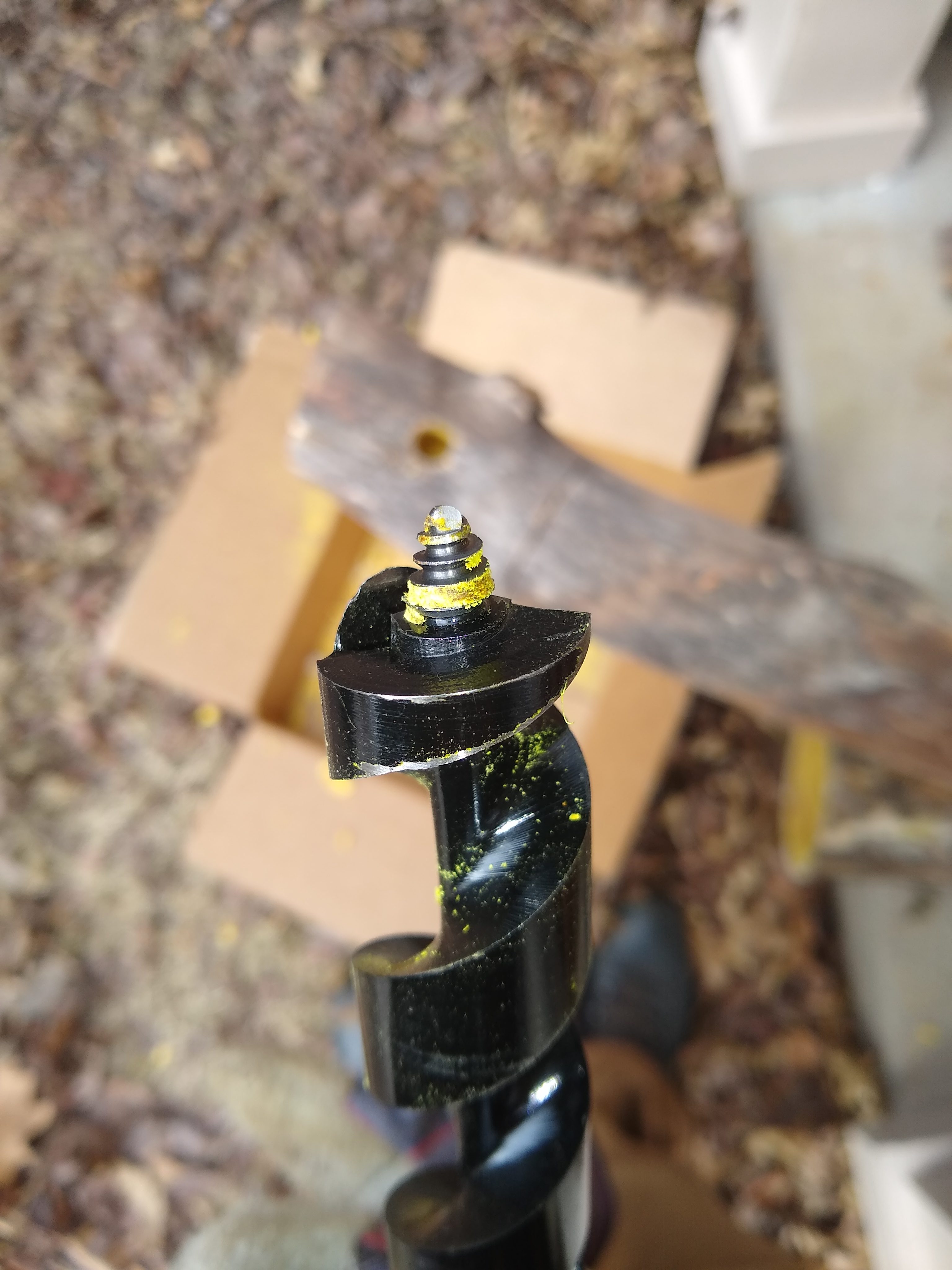 1 Inch Scotch Eye Auger | Manual Hand Wood Auger Drill Bit for Camping & Shelter Building | Heavy Duty Steel Bushcrafting Tools & Backcountry Gear - Customer Photo 3