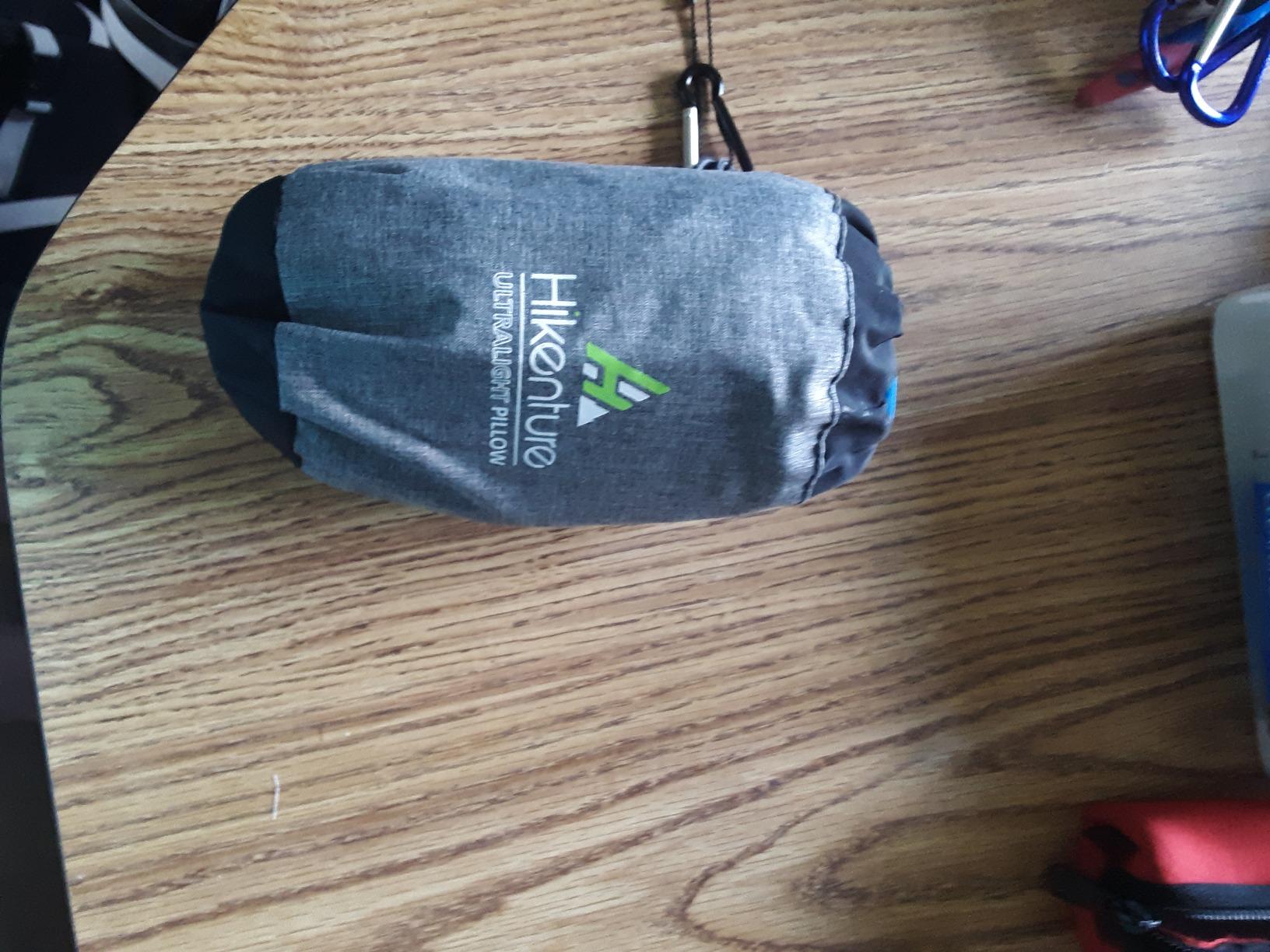 Hikenture Camping Pillow with Removable Cover - Ultralight Inflatable Pillow for Neck Lumbar Support - Upgrade Backpacking Pillow - Washable Travel Air Pillows for Camping, Hiking, Backpacking - Customer Photo 5