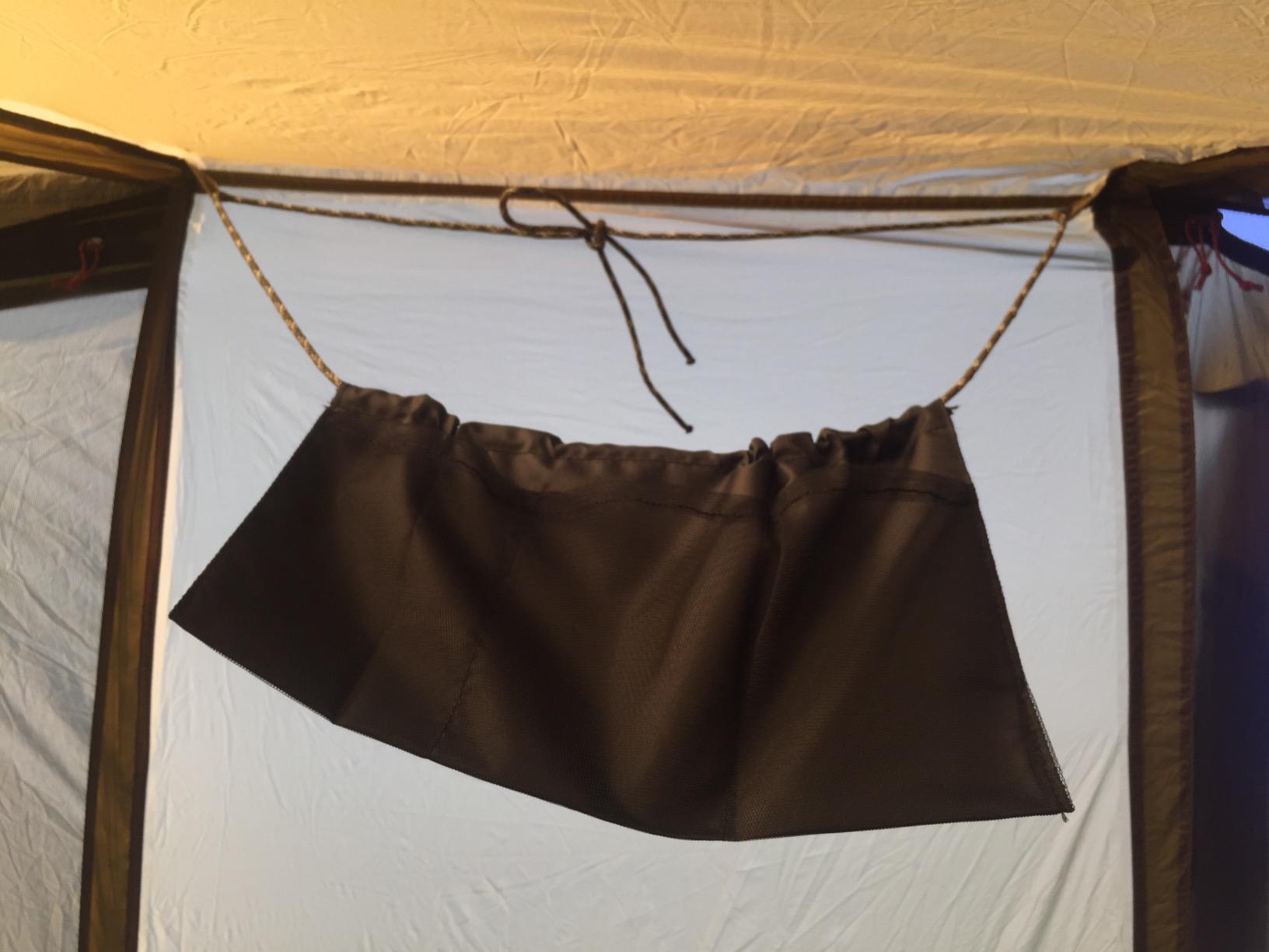 Hammock Organizer, Multipurpose Hammock Organizer Foldable Storage Bag for Outdoor Sports Climbing Travel, Large Space Lightweight - Customer Photo 3