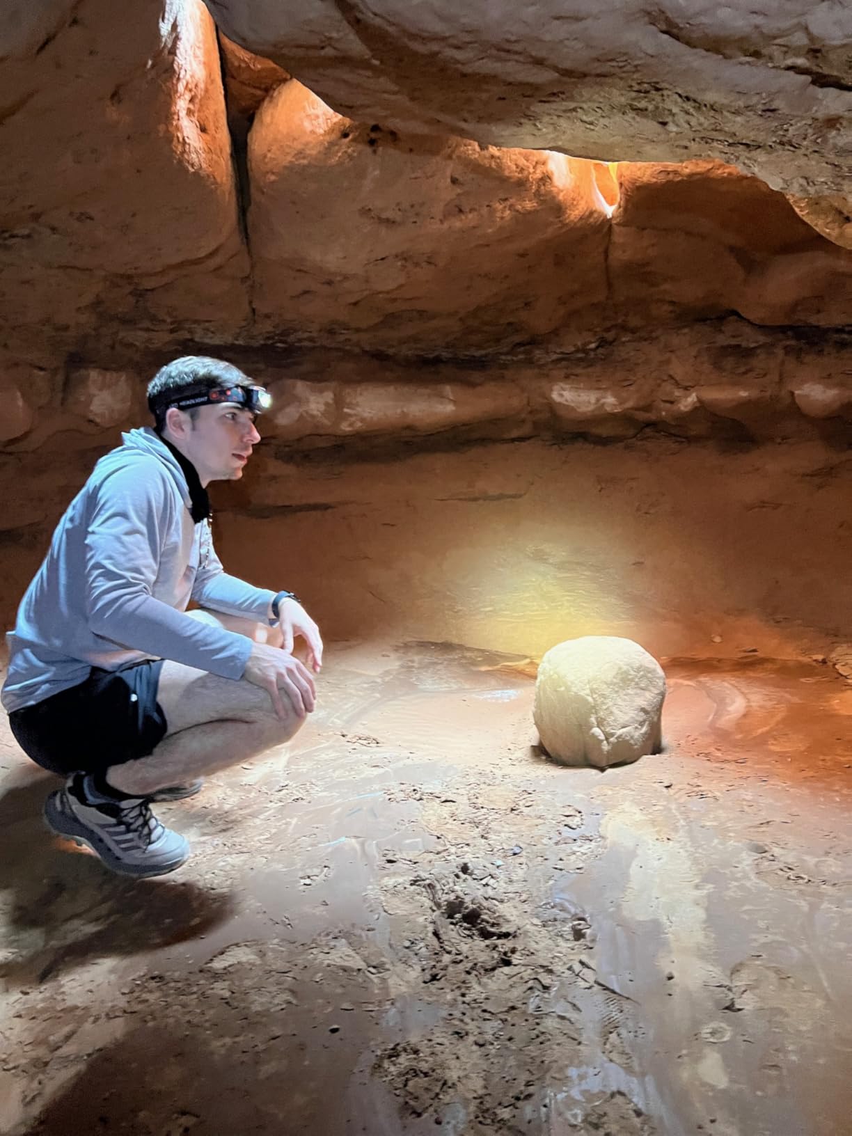 LHKNL Headlamp Flashlight, Lumen Ultra-Light Bright LED Rechargeable Headlight with White Red Light, 2-Pack Waterproof Motion Sensor Head Lamp,8 Modes for Outdoor Camping Running Hiking Fishing - Customer Photo 5