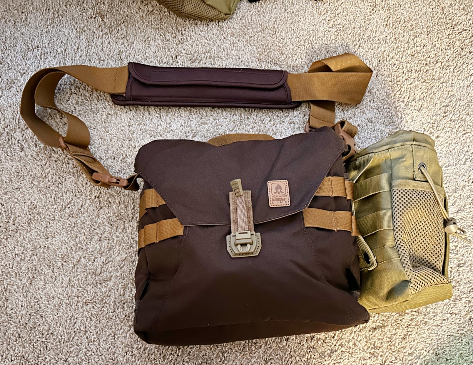 Helikon-Tex Bushcraft Haversack Bag Earth Brown - Clay - Customer Photo 1