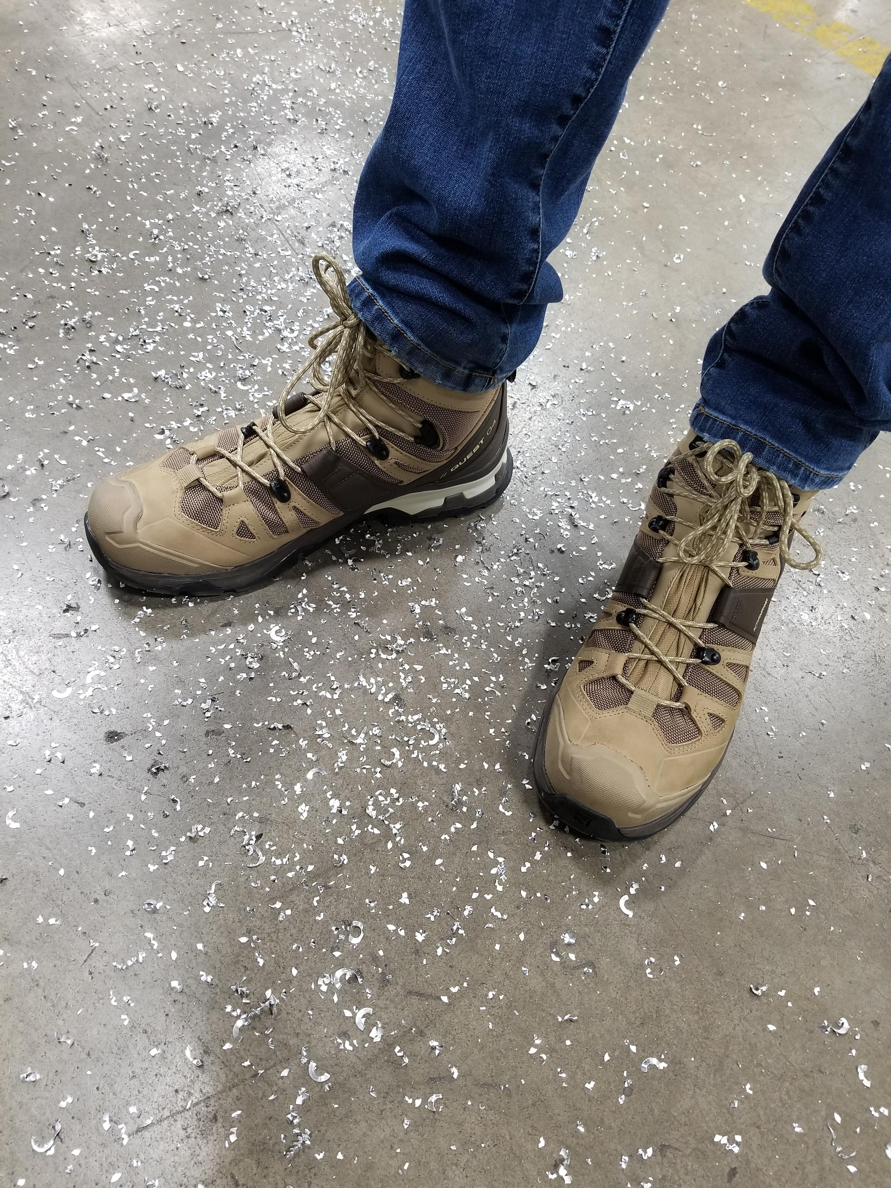Salomon Men's Quest 4 Gore-Tex Hiking Boots - Customer Photo 3