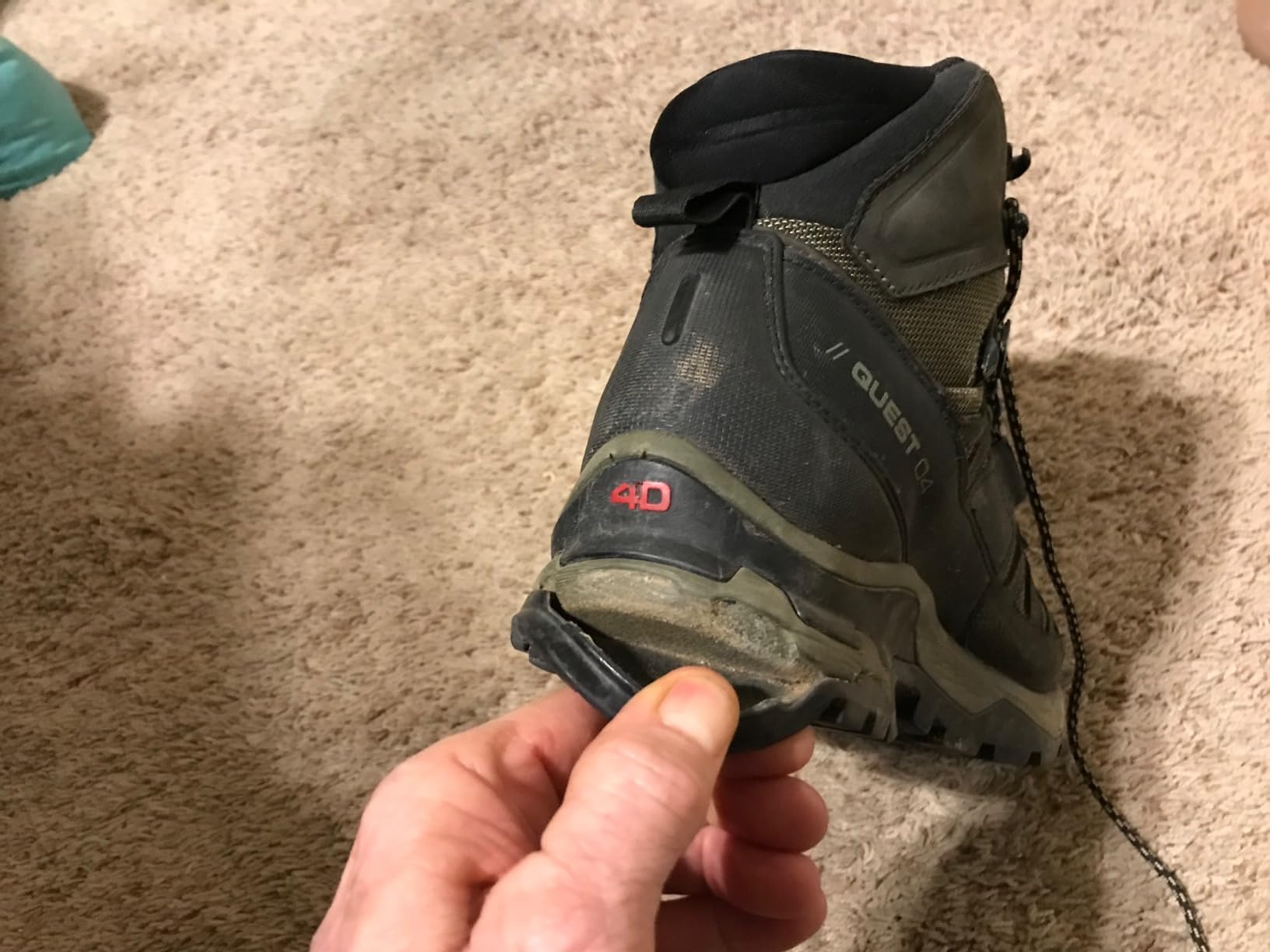 Salomon Men's Quest 4 Gore-Tex Hiking Boots - Customer Photo 5