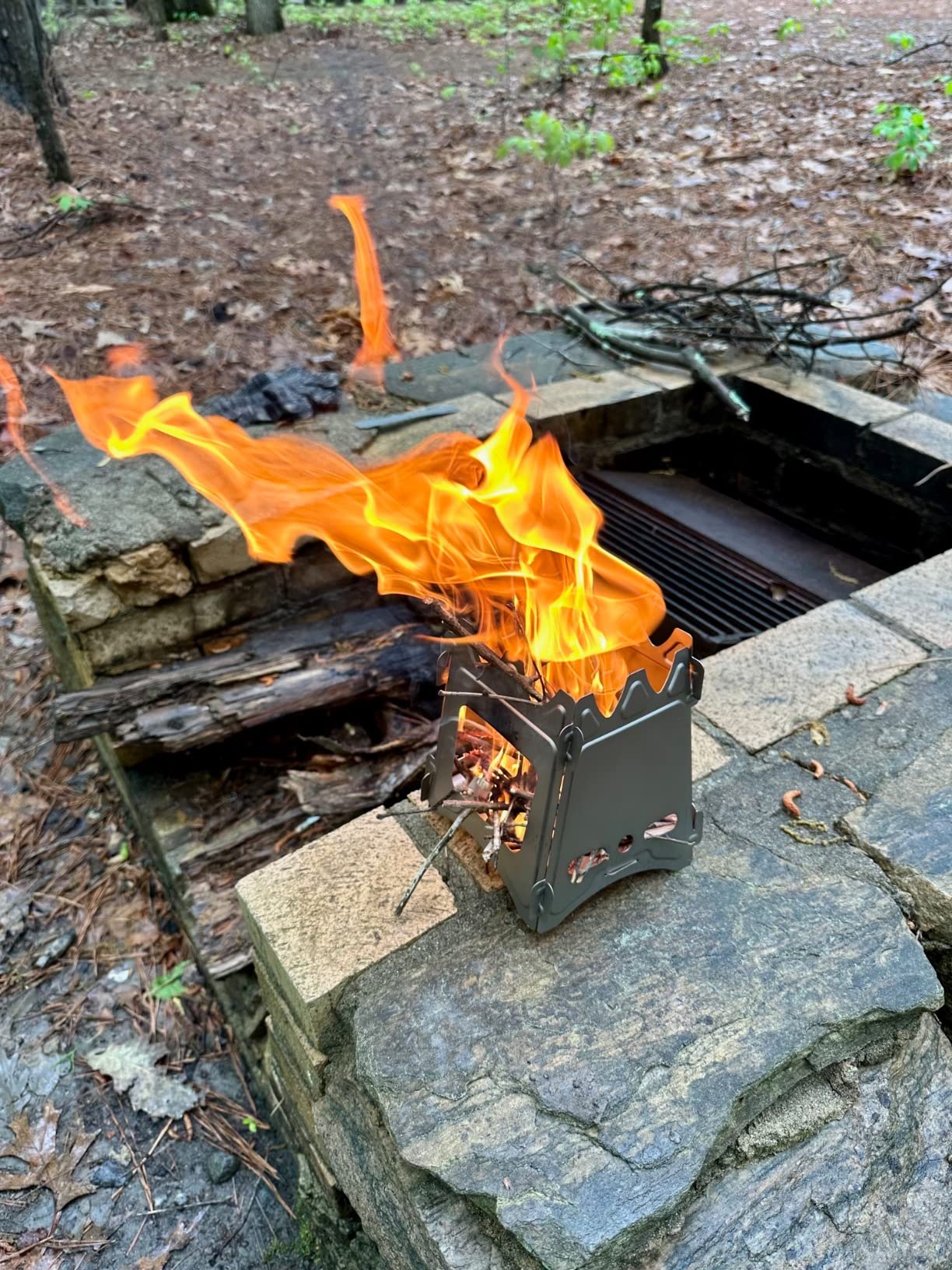 Kuvik Titanium Wood Stove - Ultralight and Compact Stove for Backpacking, Camping, and Survival - Customer Photo 5