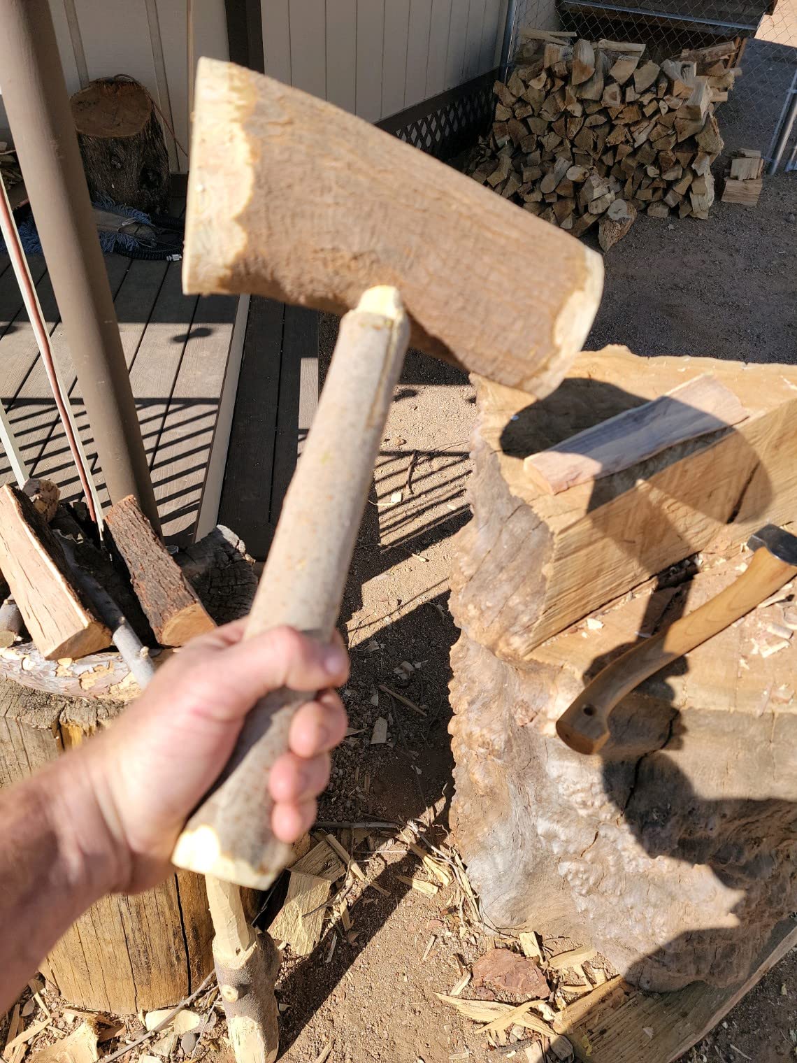 WEYLAND Bushcraft Settlers Tool - Scotch Eye Hand Auger Wrench for Survival, Manual Drill for Bushcraft & Woodworking Hand Tools, Camping Gear for Outdoor DIY & Shelter Building - Customer Photo 1