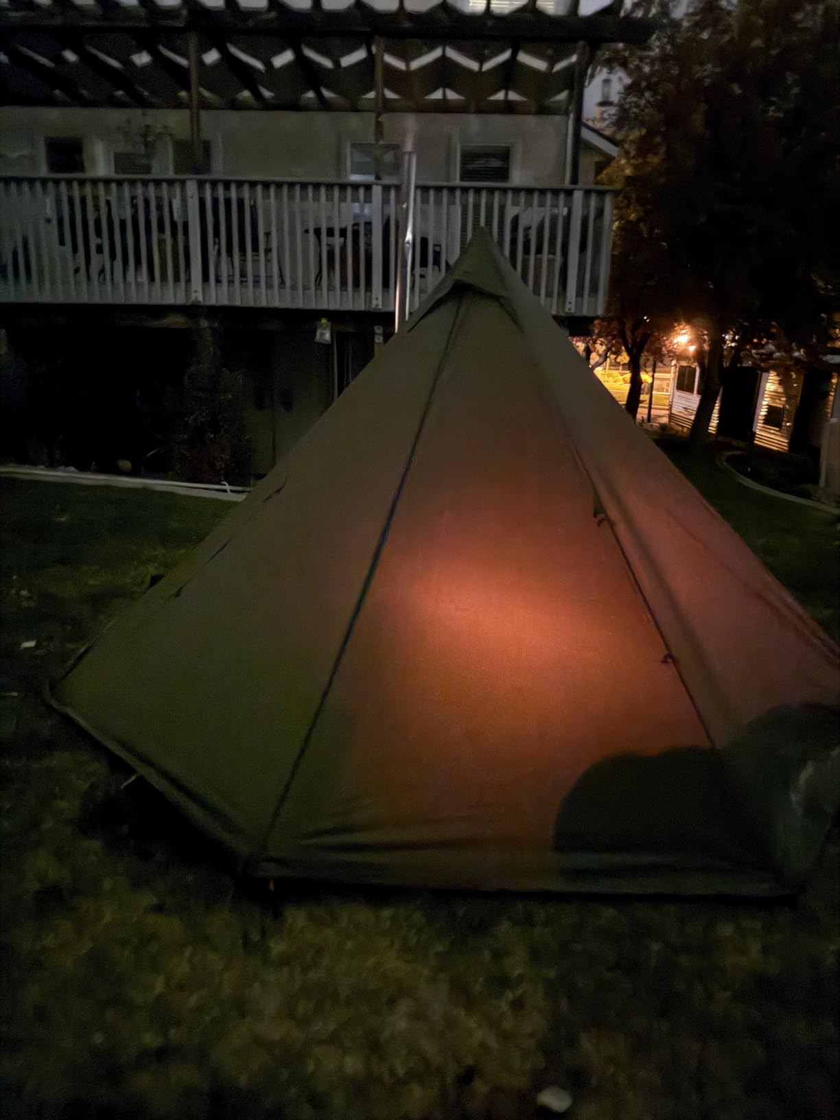 Longeek 2-4 Person Camping Tent 4 Seasons Backpacking Ultralight Easy Up Hot Teepee - Customer Photo 3